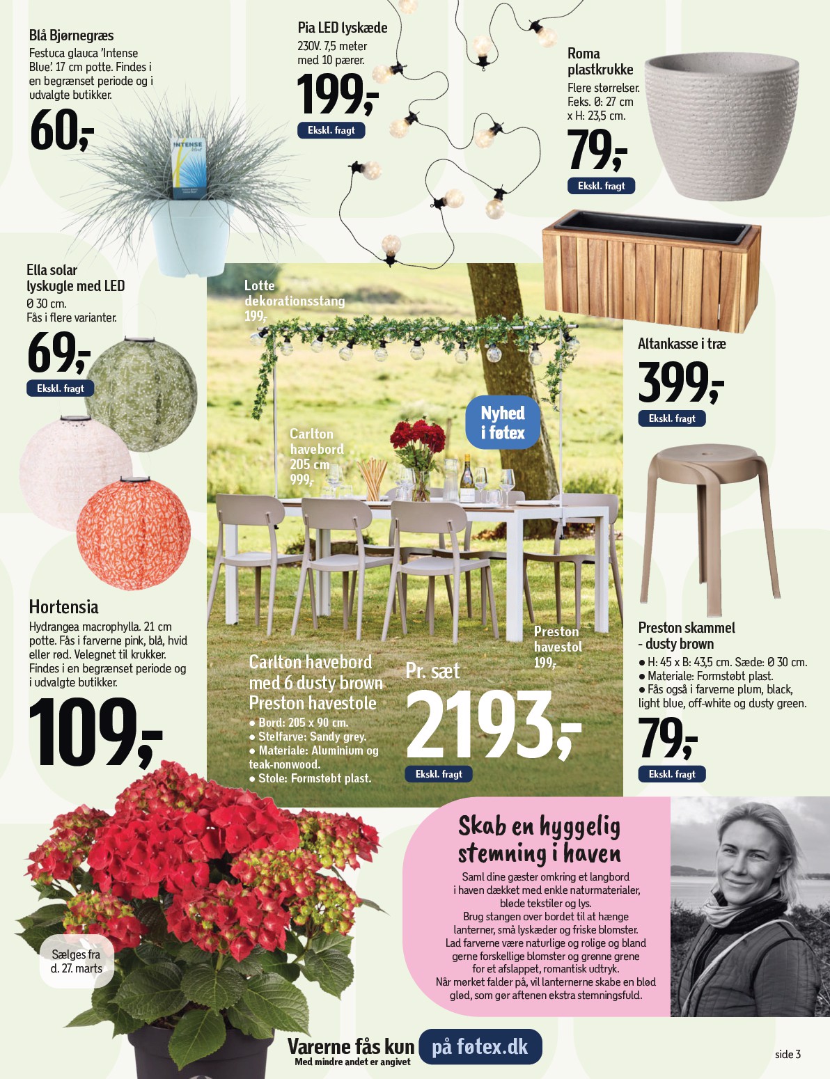 fotex - Føtex - Inspiration til udendørsliv tilbudsavis gyldig fra 13.03.2026 til 31.05.2026 - page: 3