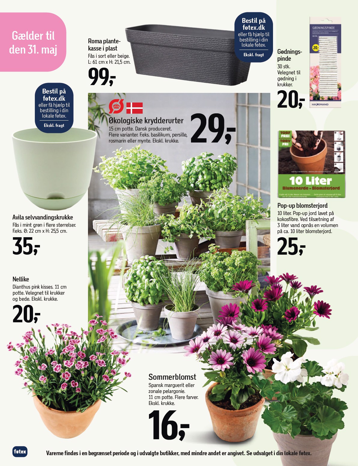 fotex - Føtex - Inspiration til udendørsliv tilbudsavis gyldig fra 13.03.2026 til 31.05.2026 - page: 20