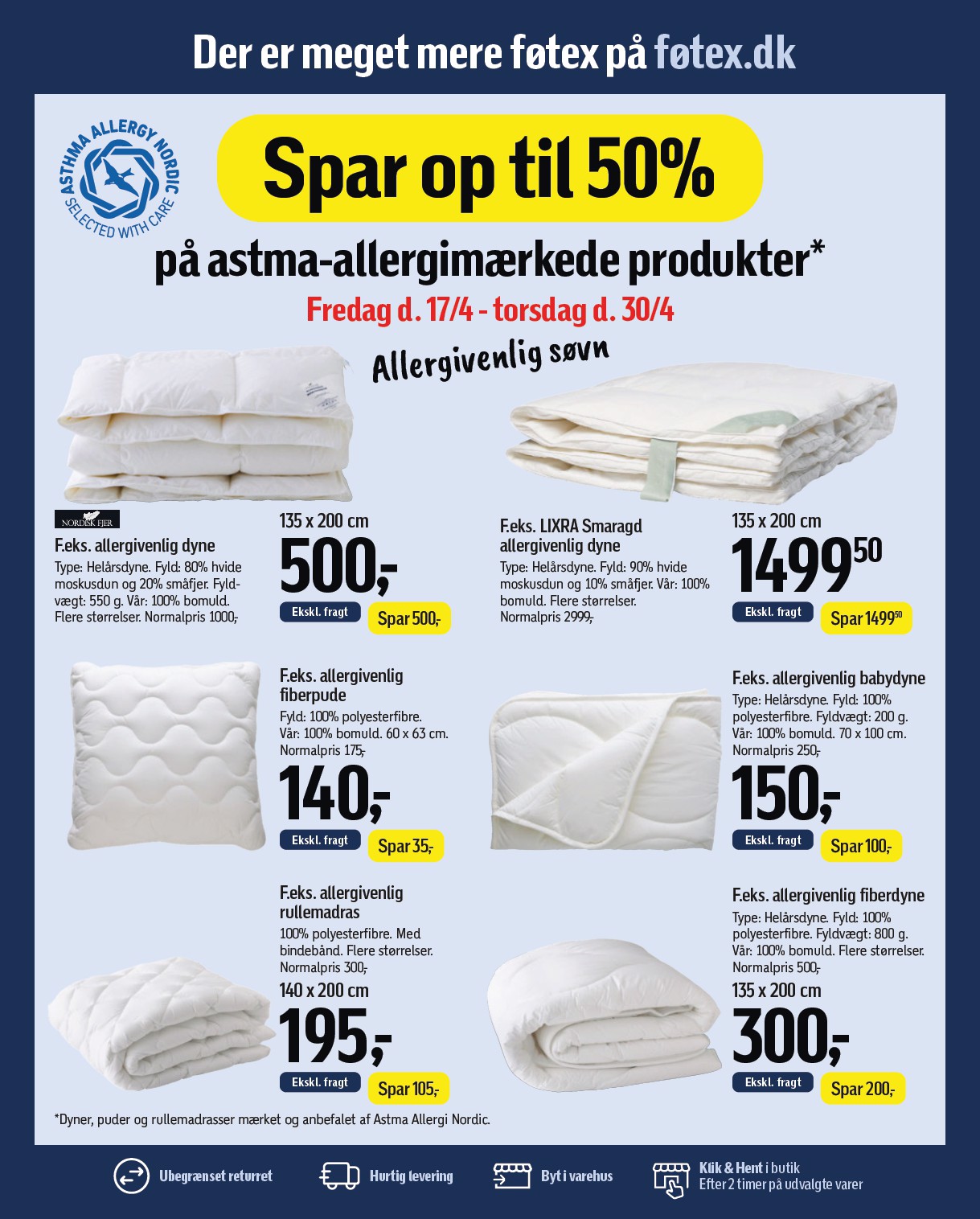 fotex - Føtex flyer til næste uge fra fredag 17.04.2026 til torsdag 30.04.2026 - page: 60