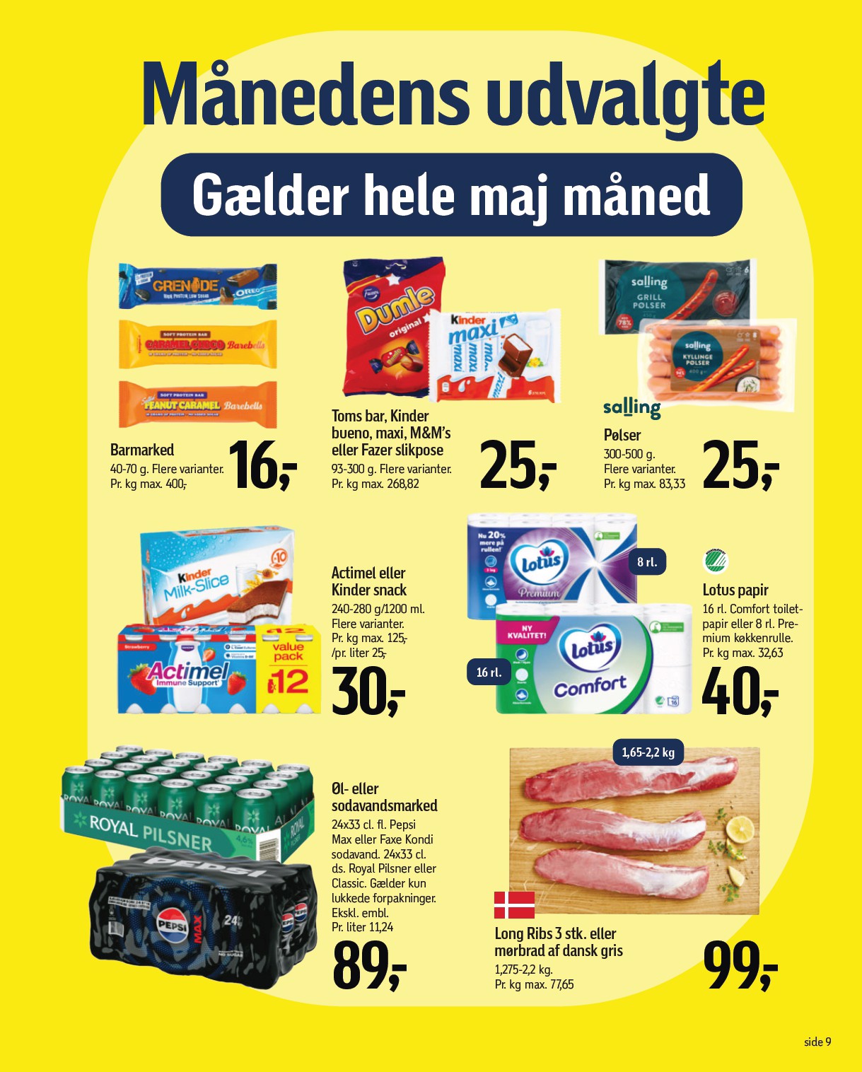 fotex - Føtex flyer til næste uge fra fredag 01.05.2026 til onsdag 13.05.2026 - page: 9