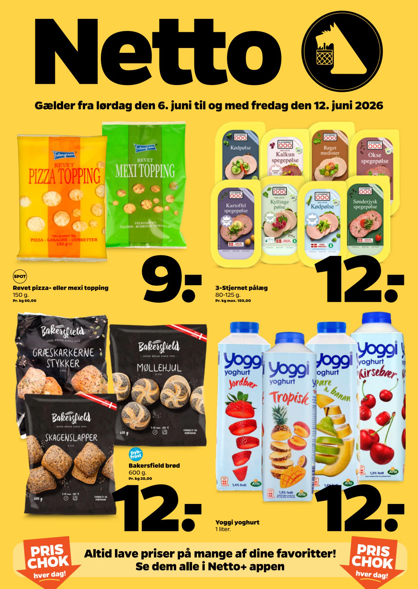netto - Netto tilbudsavis for næste uge fra lørdag, 06.06.2026 til fredag, 12.06.2026