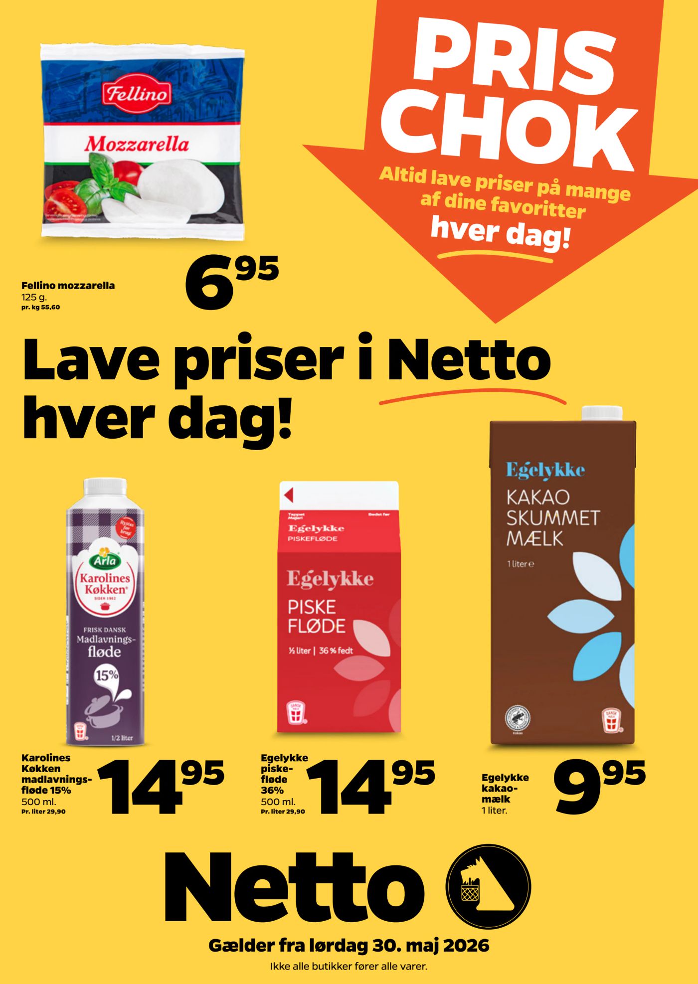 netto - Aktuel Netto - Pris chok tilbudsavis fra lørdag, 30.05.2026 til fredag, 05.06.2026 - page: 1