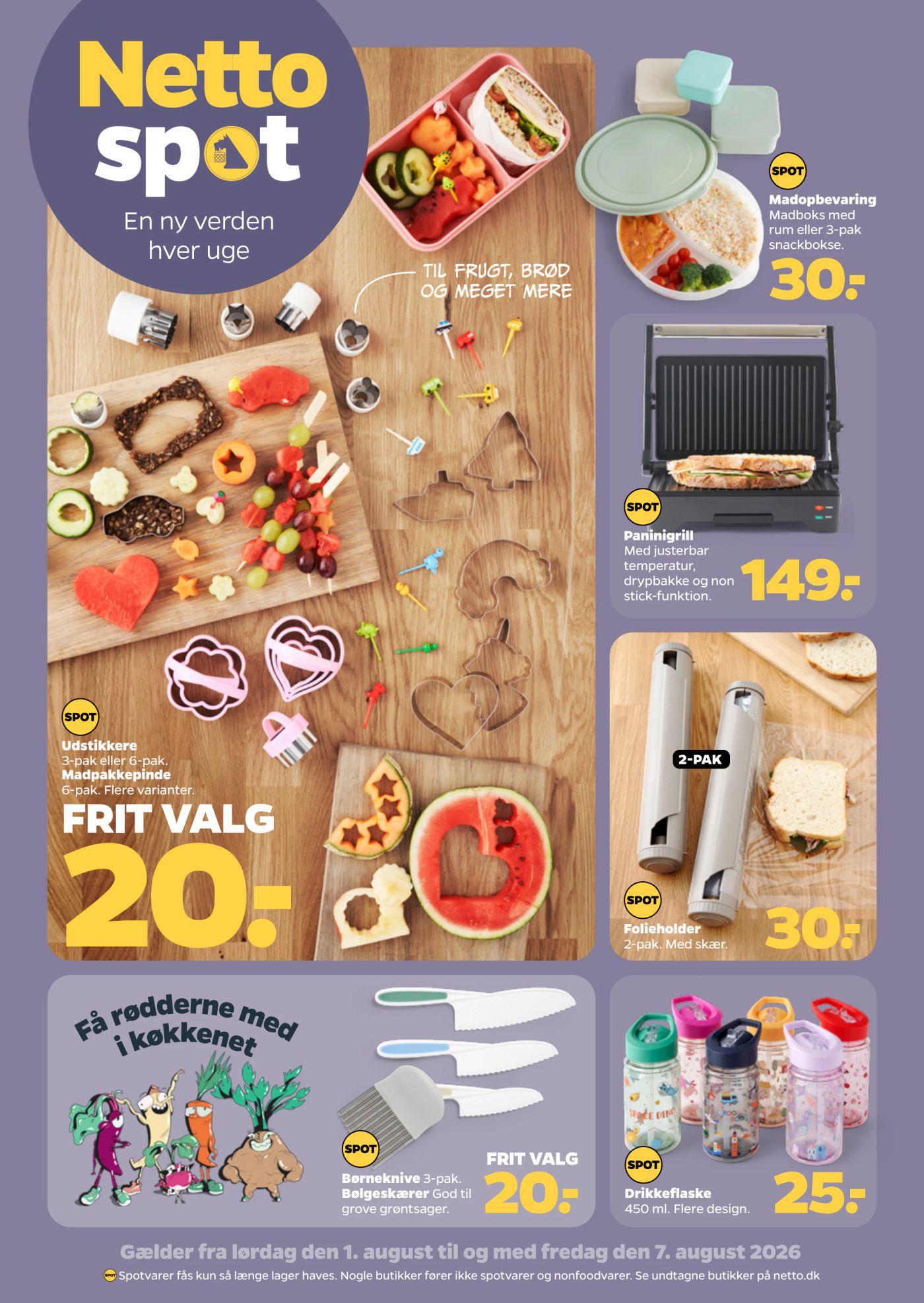 netto - Aktuel Netto - Non Food tilbudsavis fra lørdag, 01.08.2026 til fredag, 07.08.2026