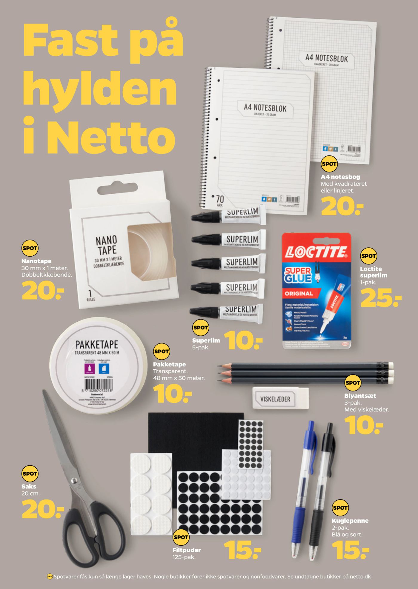 netto - Aktuel Netto - Nonfood tilbudsavis fra lørdag, 29.08.2026 til fredag, 04.09.2026 - page: 4
