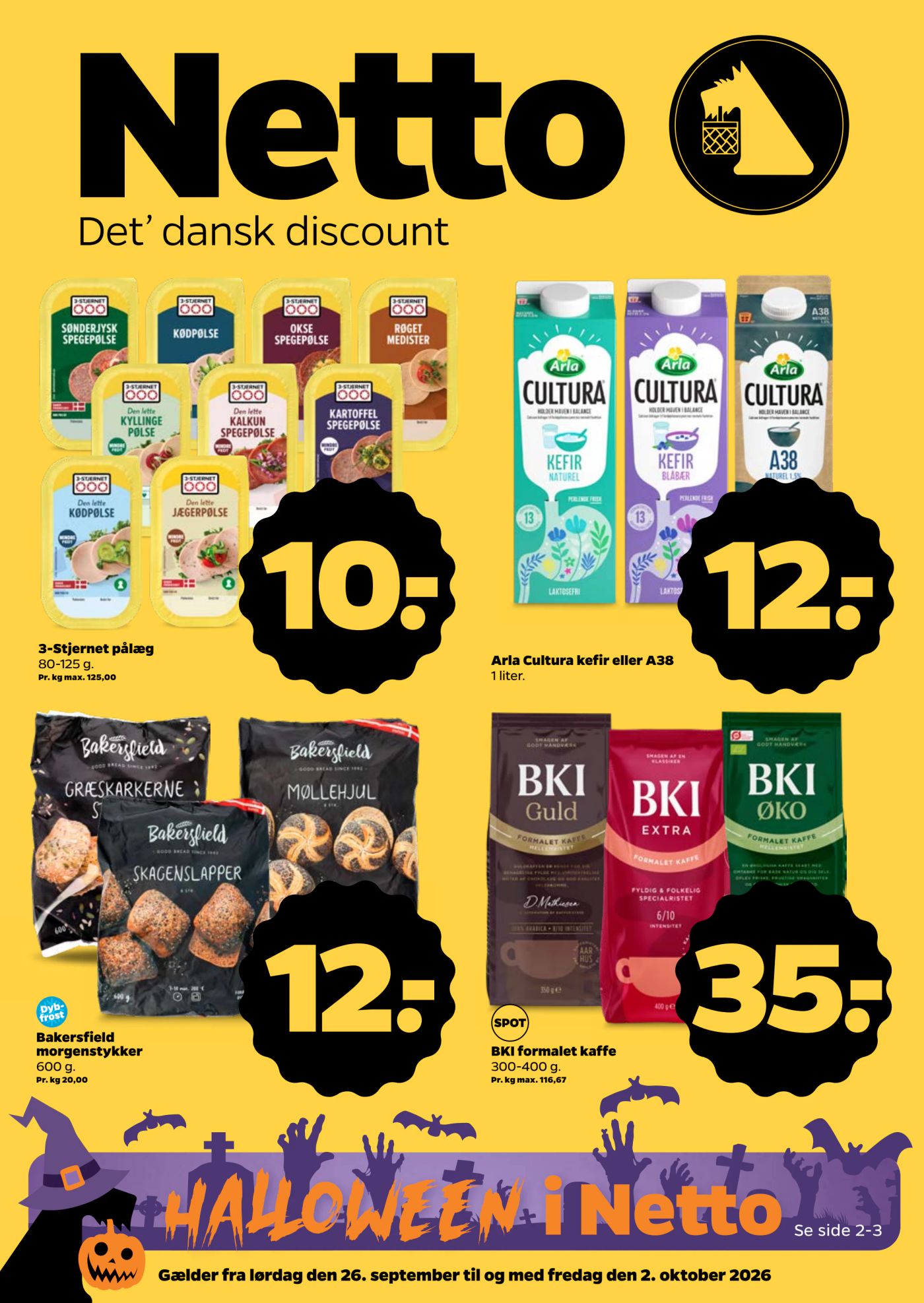 netto - Netto tilbudsavis for næste uge fra lørdag, 26.09.2026 til fredag, 02.10.2026 - page: 1
