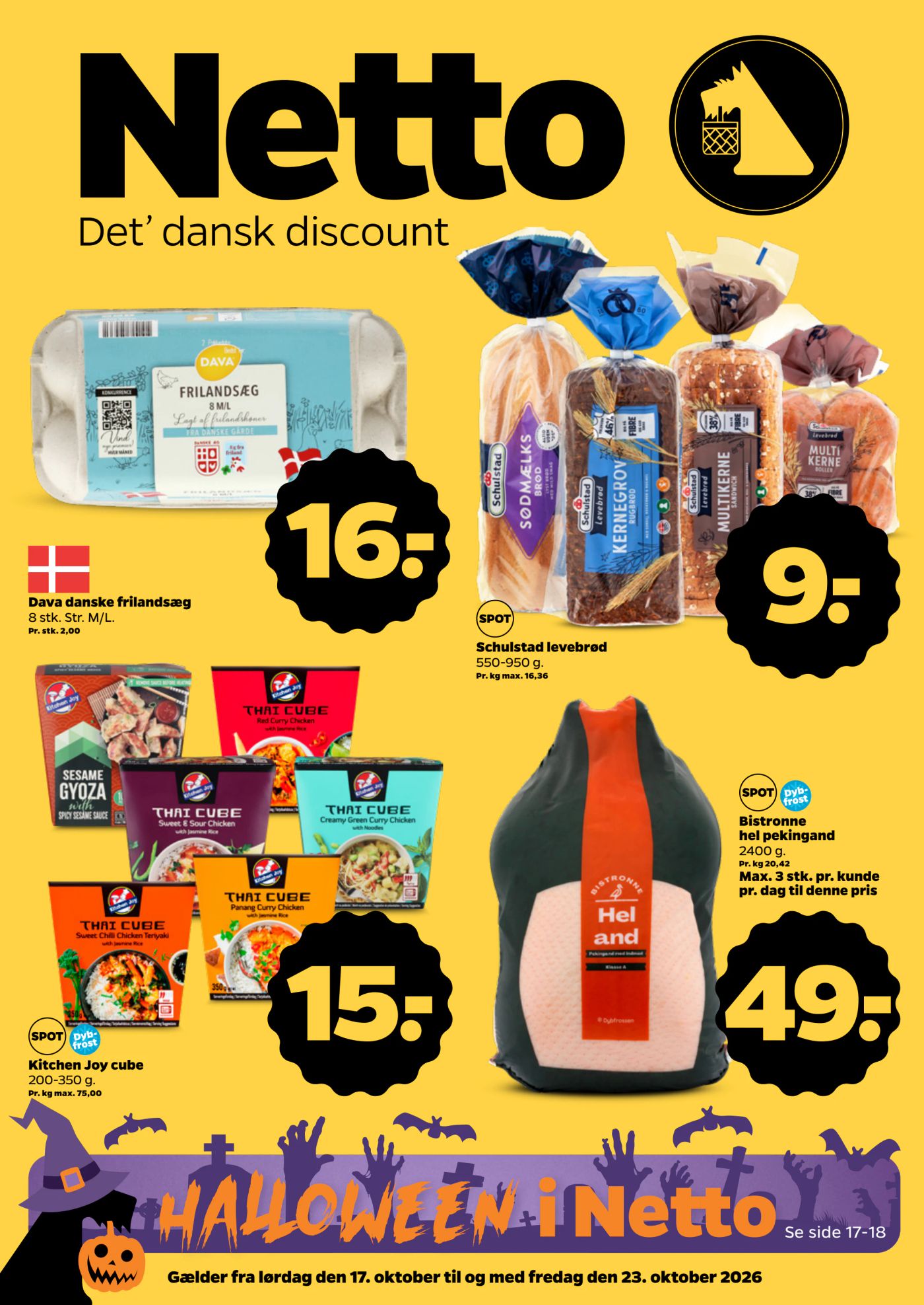 netto - Netto tilbudsavis for næste uge fra lørdag, 17.10.2026 til fredag, 23.10.2026