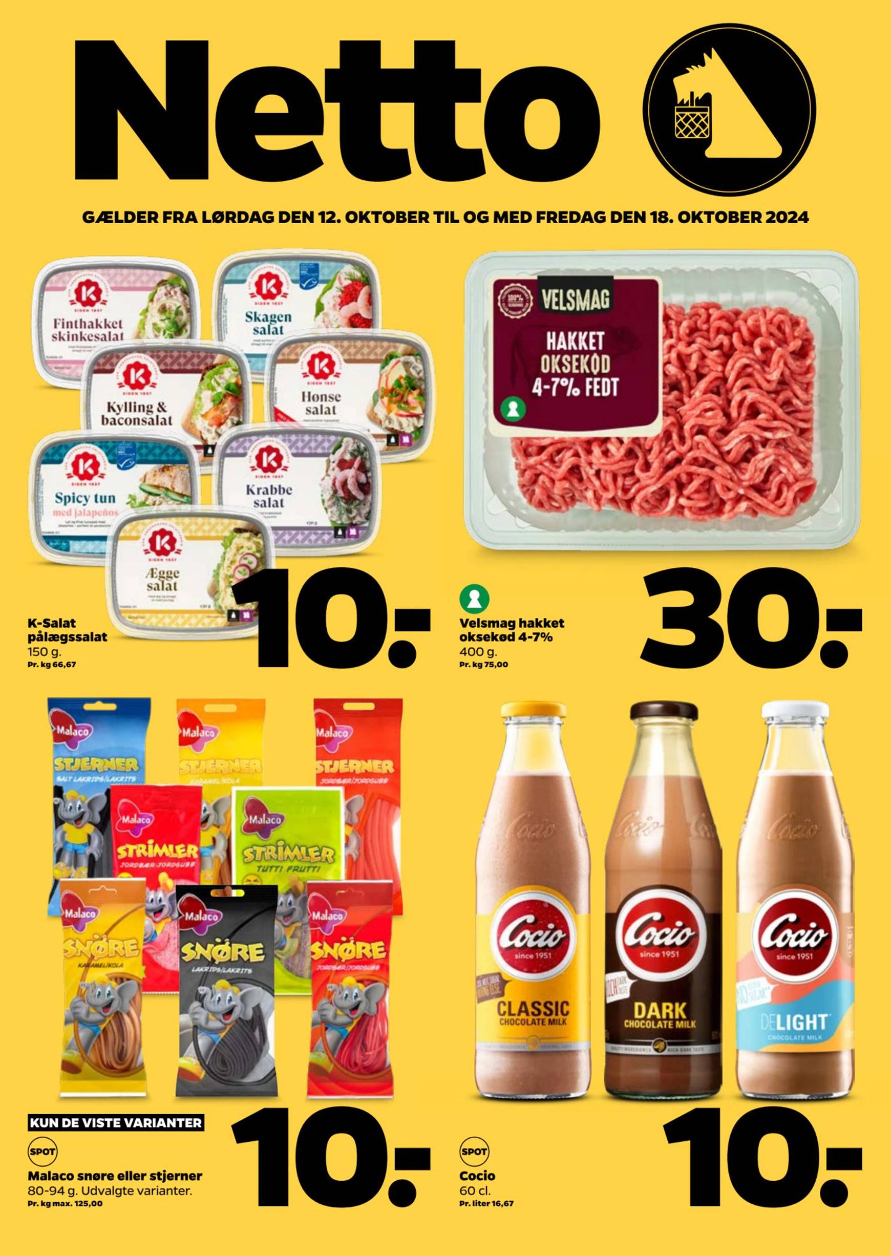 netto - Netto tilbudsavis gyldig fra 12.10. - 18.10. - page: 1