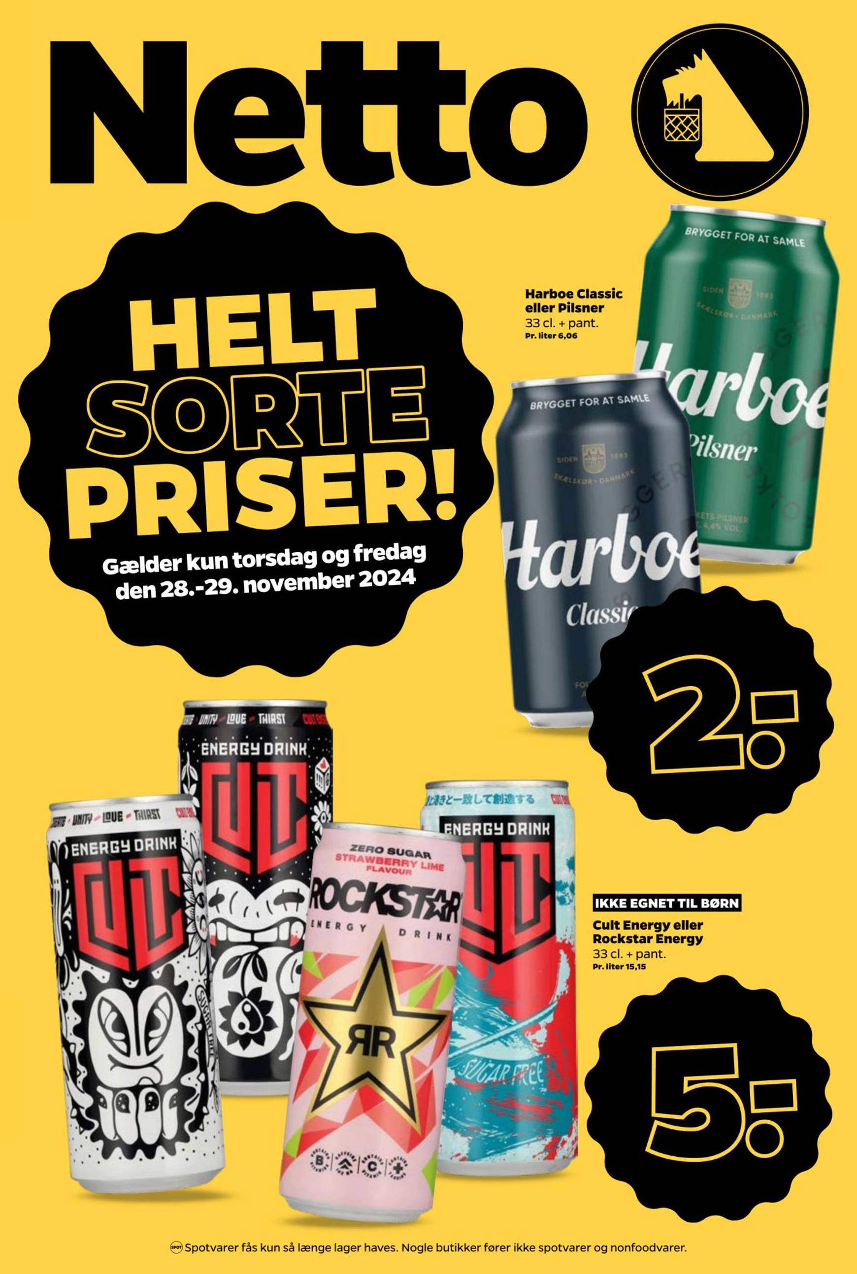 netto - Netto - Black Friday tilbudsavis gyldig fra 28.11. - 29.11.