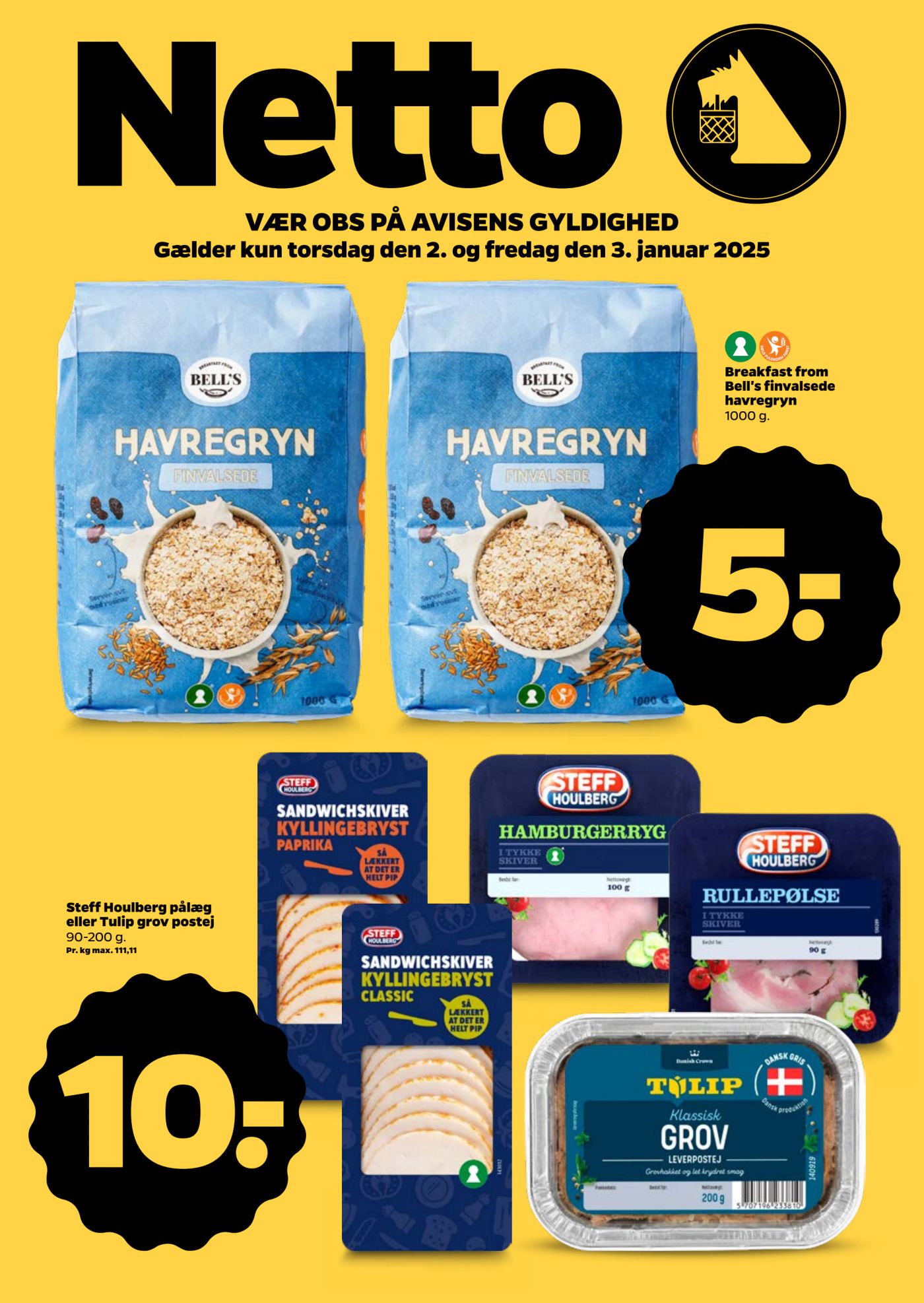 netto - Netto tilbudsavis gyldig fra 02.01. - 03.01.