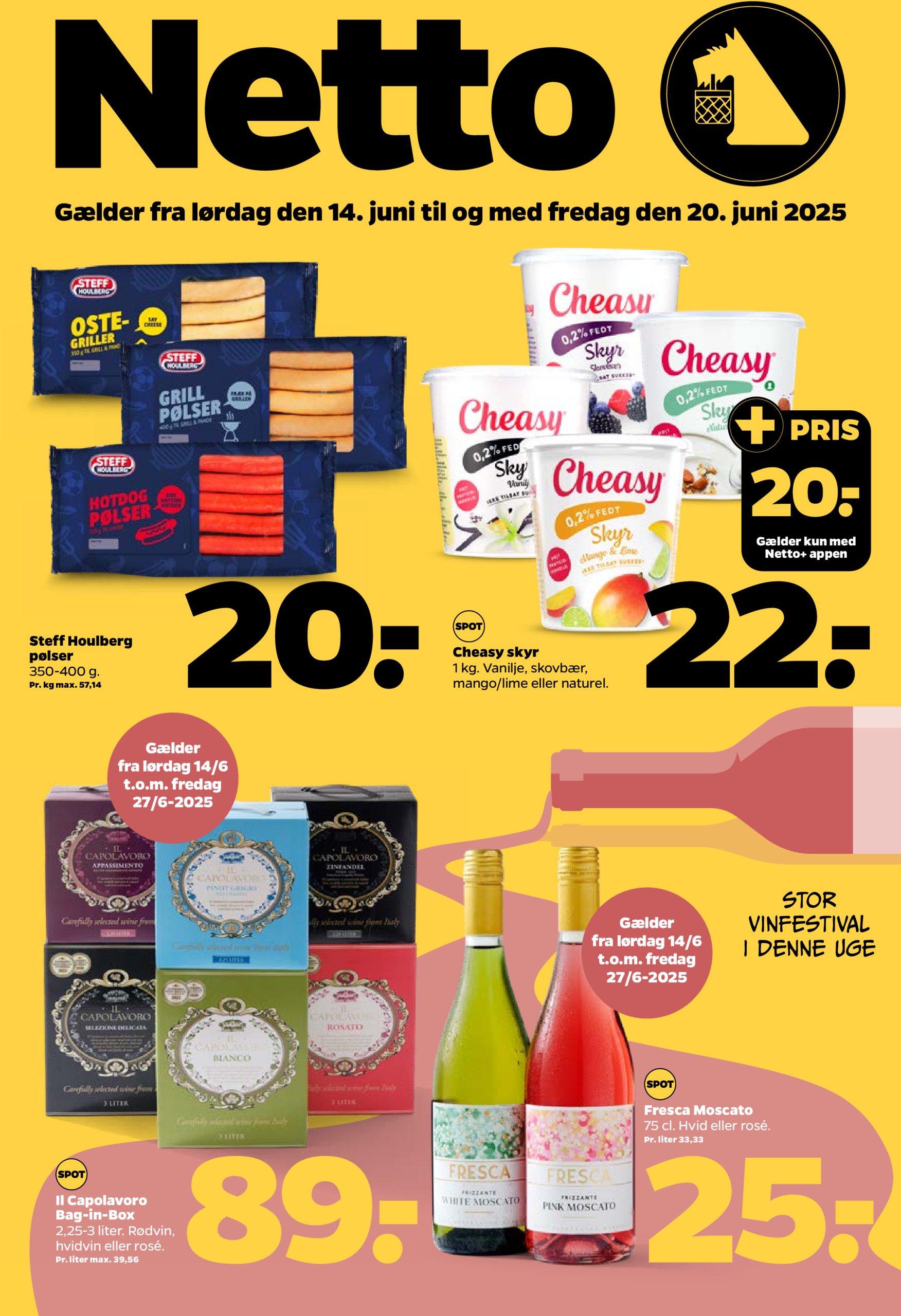netto - Netto tilbudsavis gyldig fra 14.06. til 20.06. - page: 1 netto - Netto tilbudsavis gyldig fra 14.06. til 20.06. - page: 1