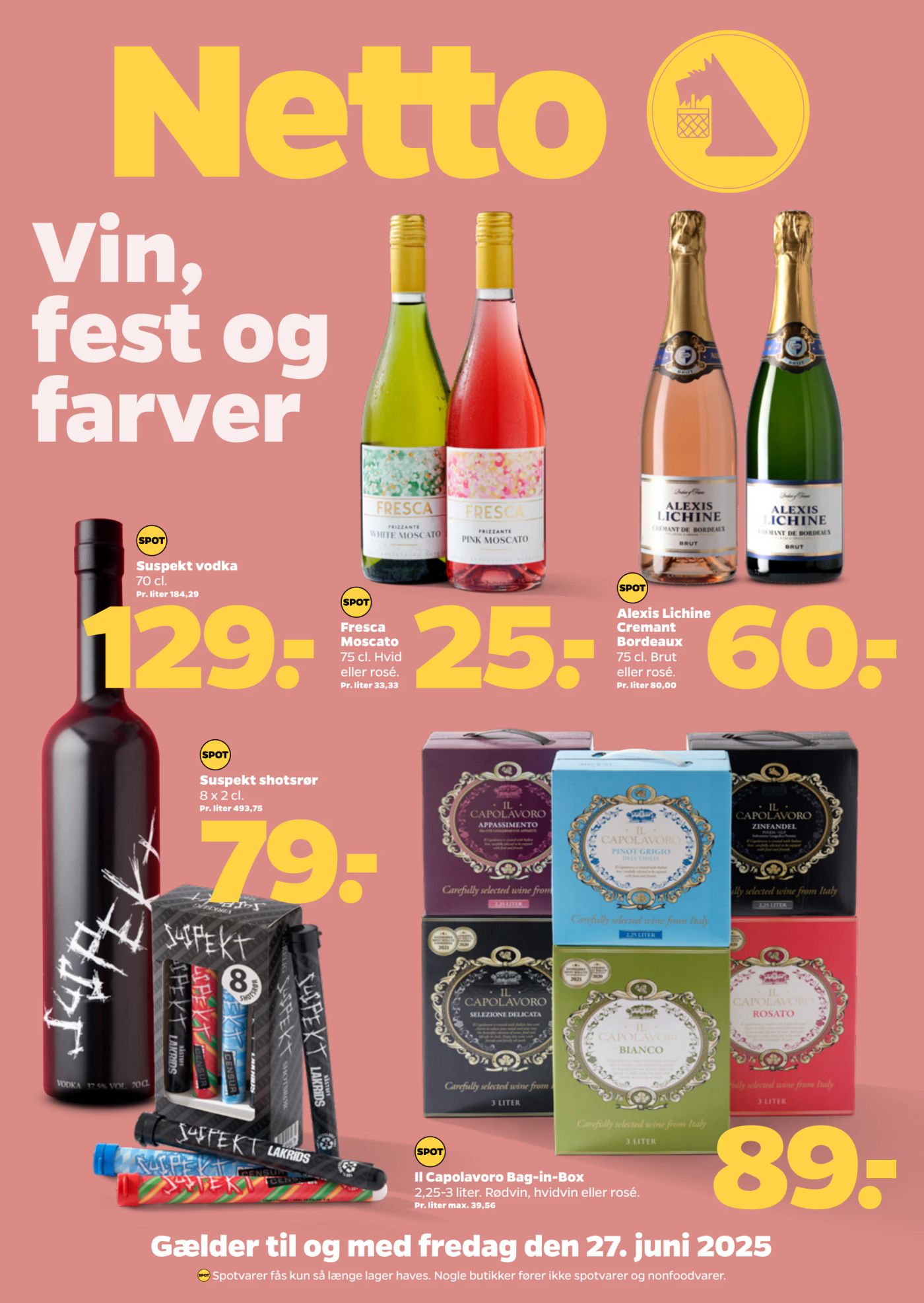 netto - Netto - Vinfestival tilbudsavis gyldig fra 21.06. til 27.06.