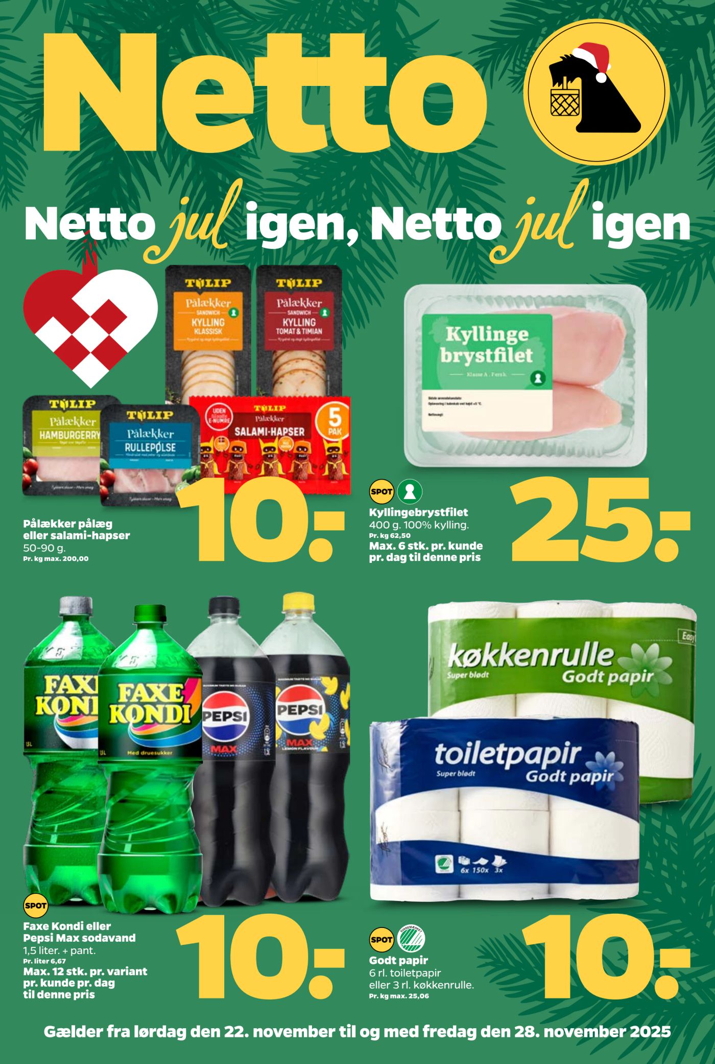 netto - Netto tilbudsavis gyldig fra 22.11. til 28.11. - page: 1
