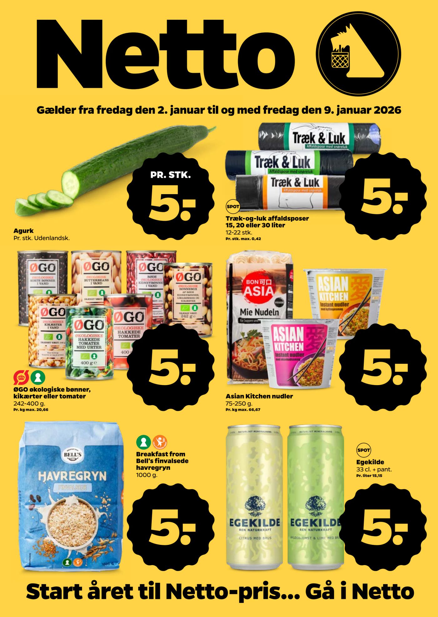 netto - Netto tilbudsavis gyldig fra 02.01. til 09.01.
