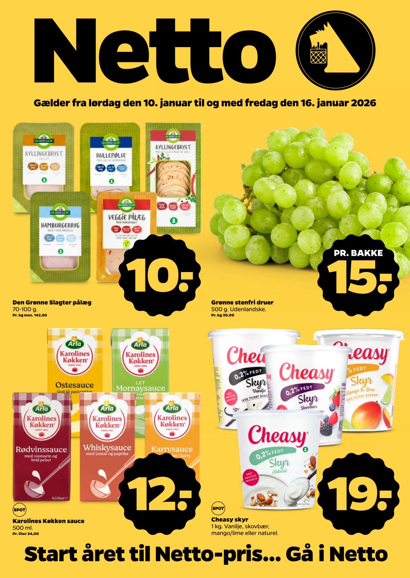 netto - Netto tilbudsavis gyldig fra 10.01. til 16.01. - page: 1