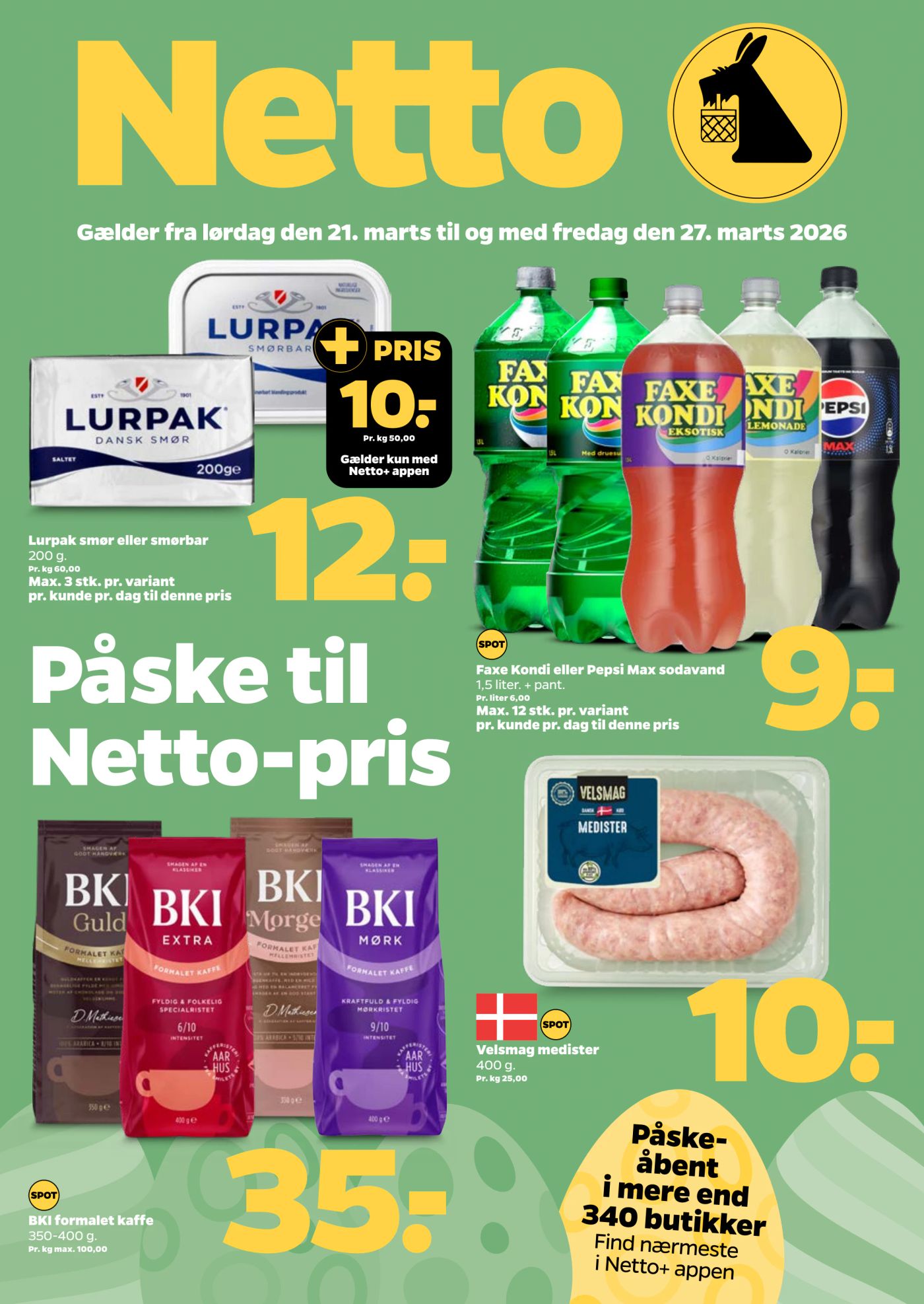 netto - Netto tilbudsavis gyldig fra 21.03.2026 til 27.03.2026 - page: 1