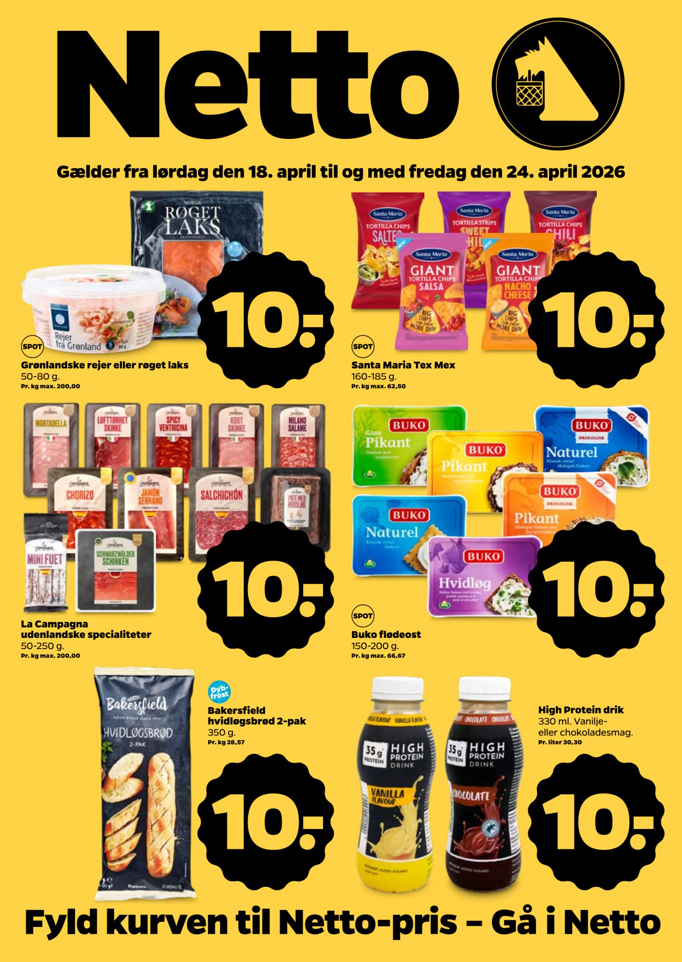 netto - Netto flyer til næste uge fra lørdag 18.04.2026 til fredag 24.04.2026
