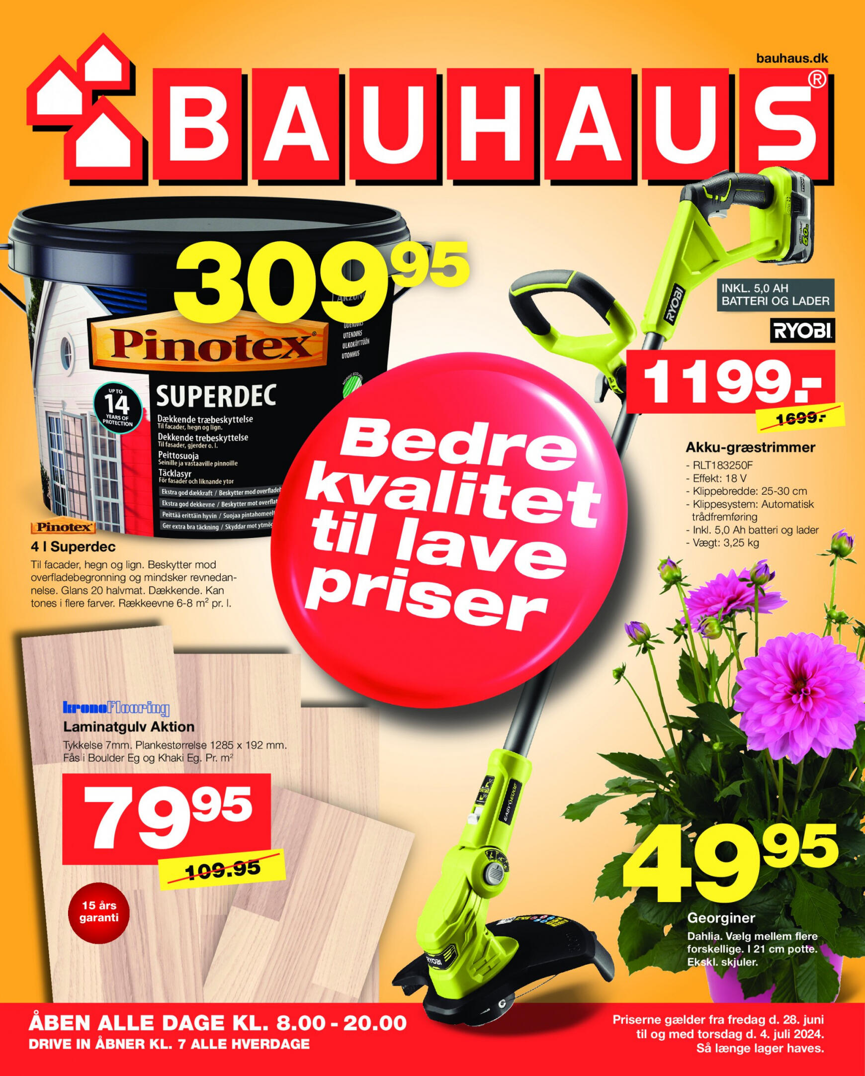 bauhaus - BAUHAUS nuværende 28.06. tilbudsavis - 04.07.