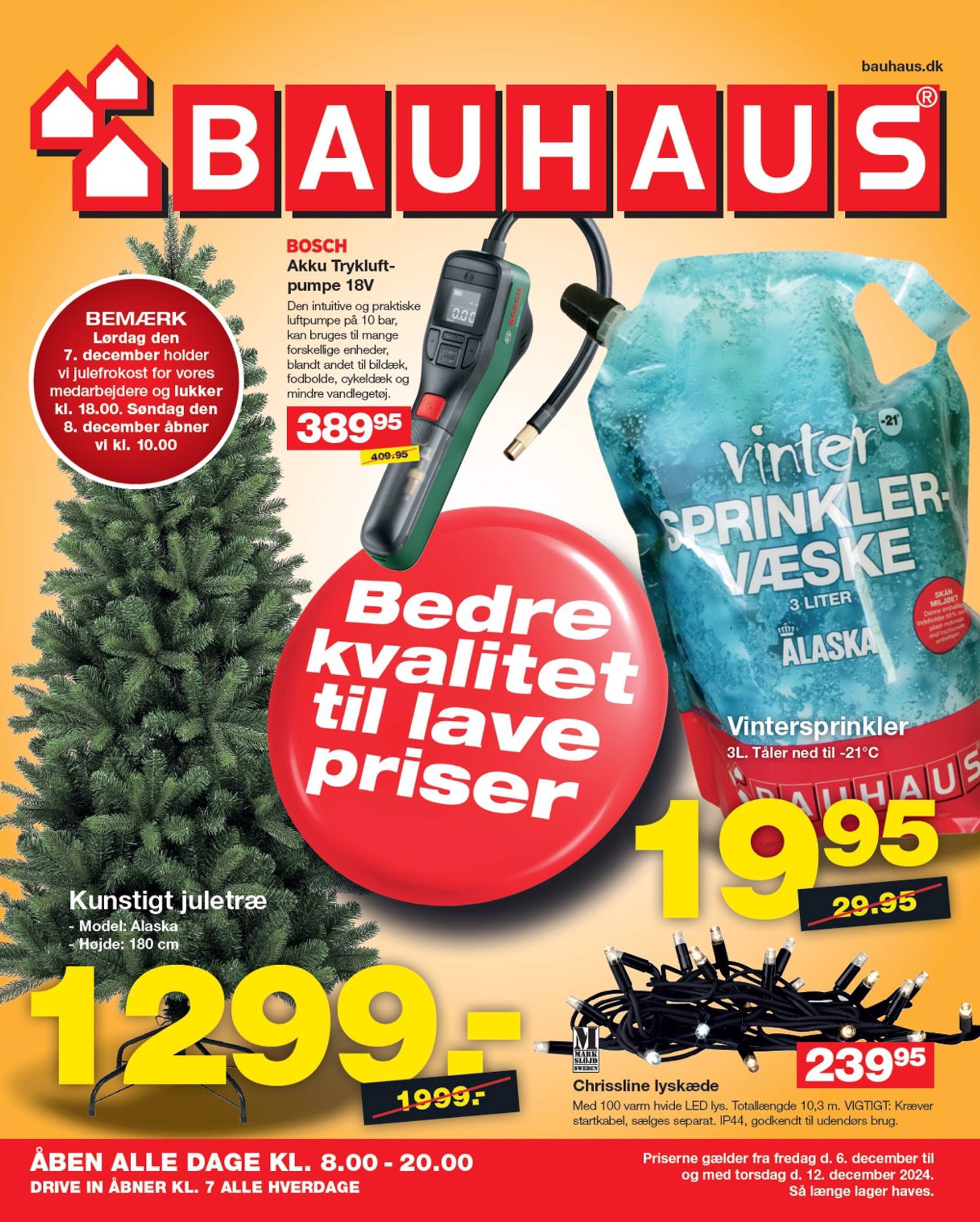 bauhaus - BAUHAUS tilbudsavis gyldig fra 06.12. - 12.12. - page: 1