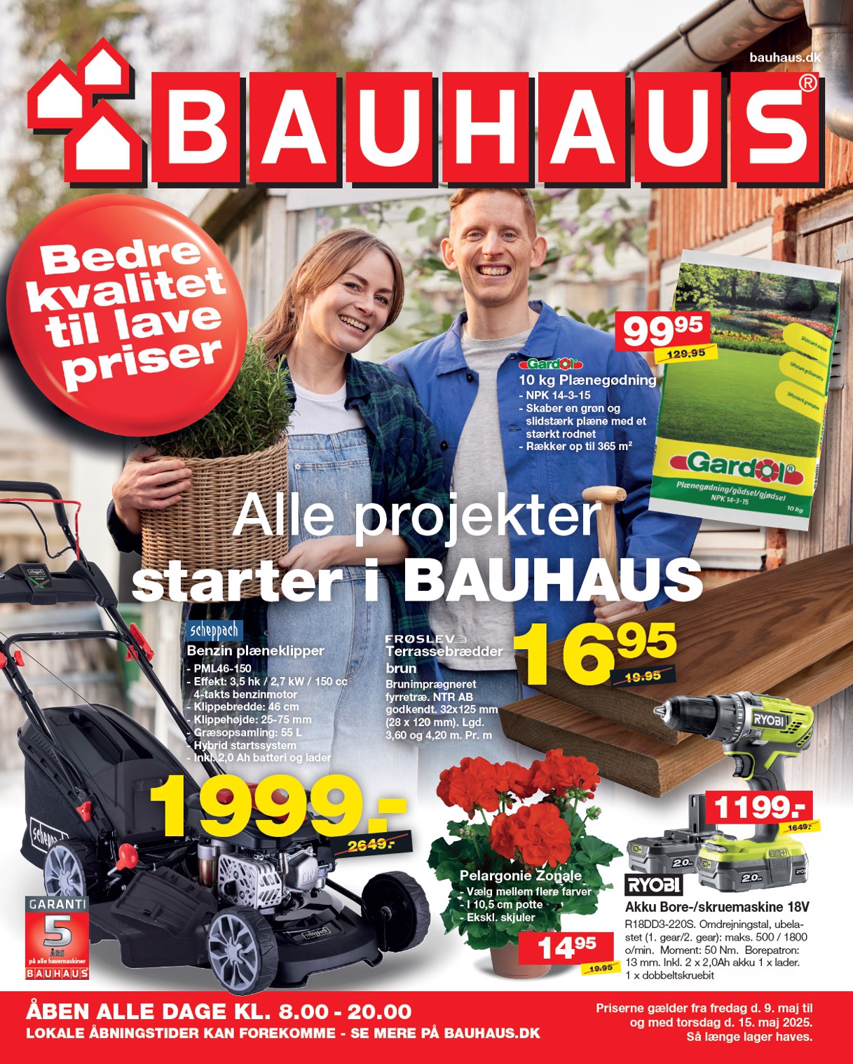 bauhaus - BAUHAUS tilbudsavis gyldig fra 09.05. - 15.05.