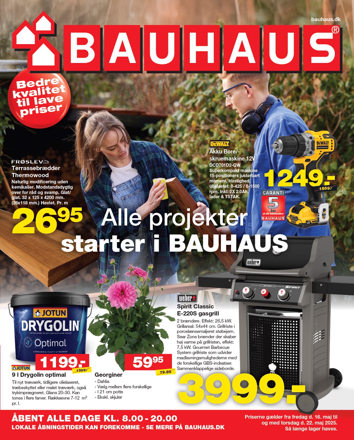 bauhaus - BAUHAUS tilbudsavis gyldig fra 16.05. - 22.05.