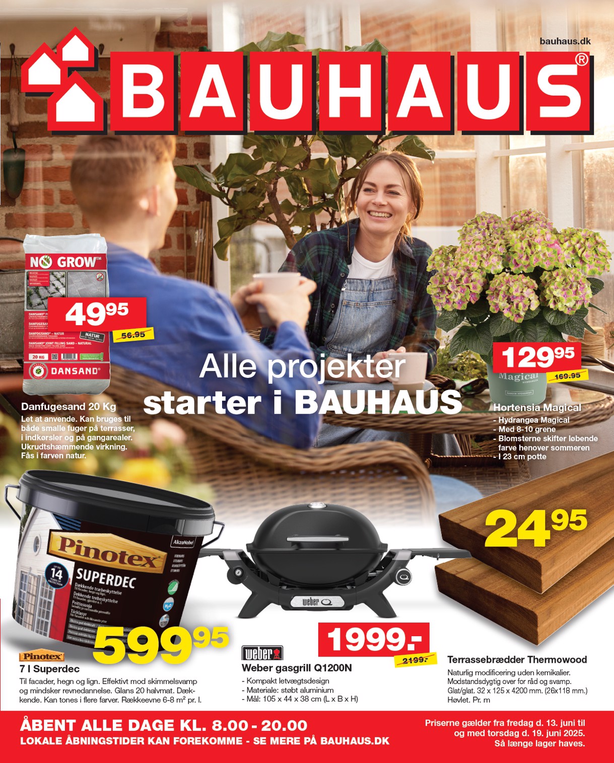bauhaus - BAUHAUS tilbudsavis gyldig fra 13.06. til 19.06. - page: 1