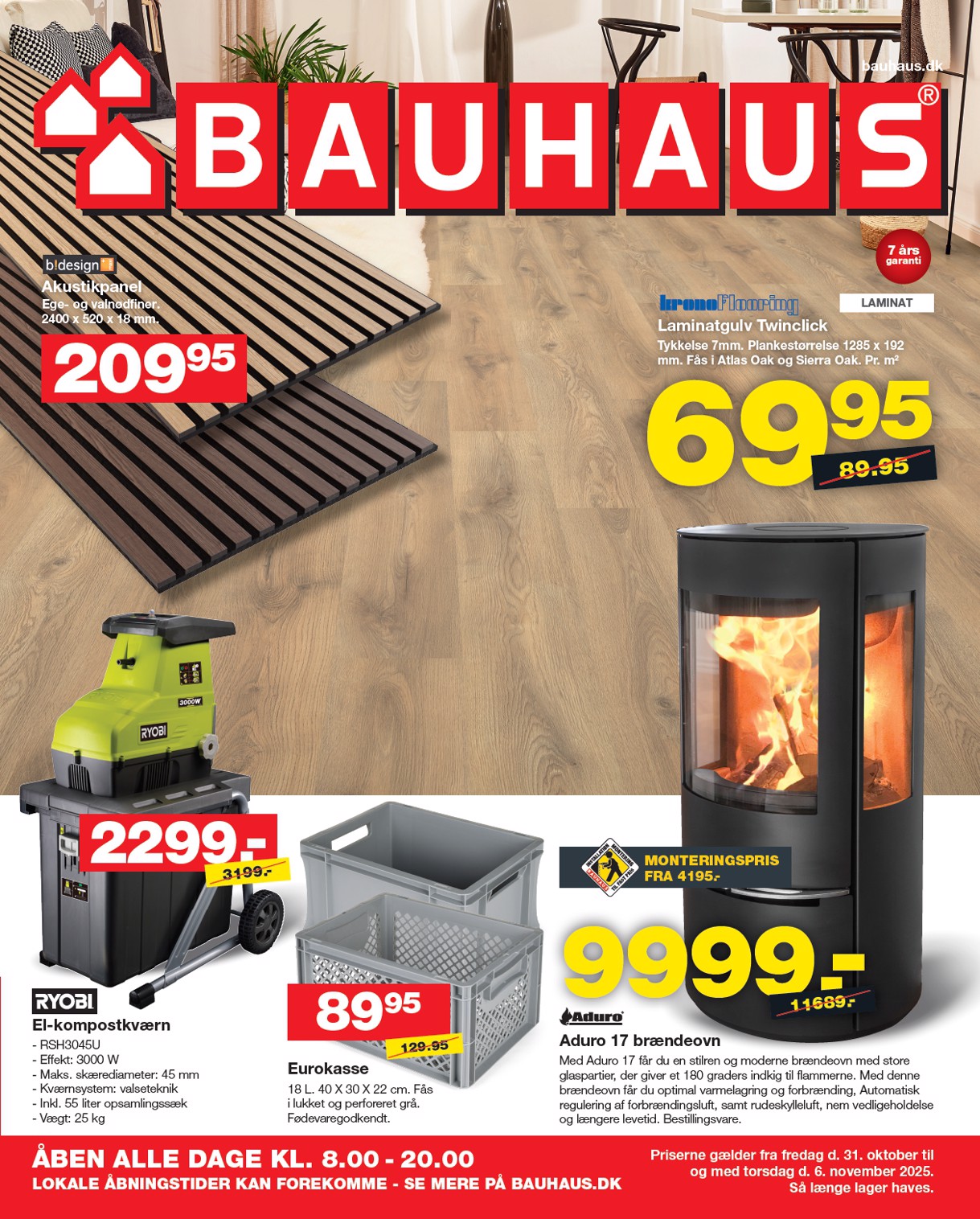 bauhaus - BAUHAUS tilbudsavis gyldig fra 31.10. til 06.11.