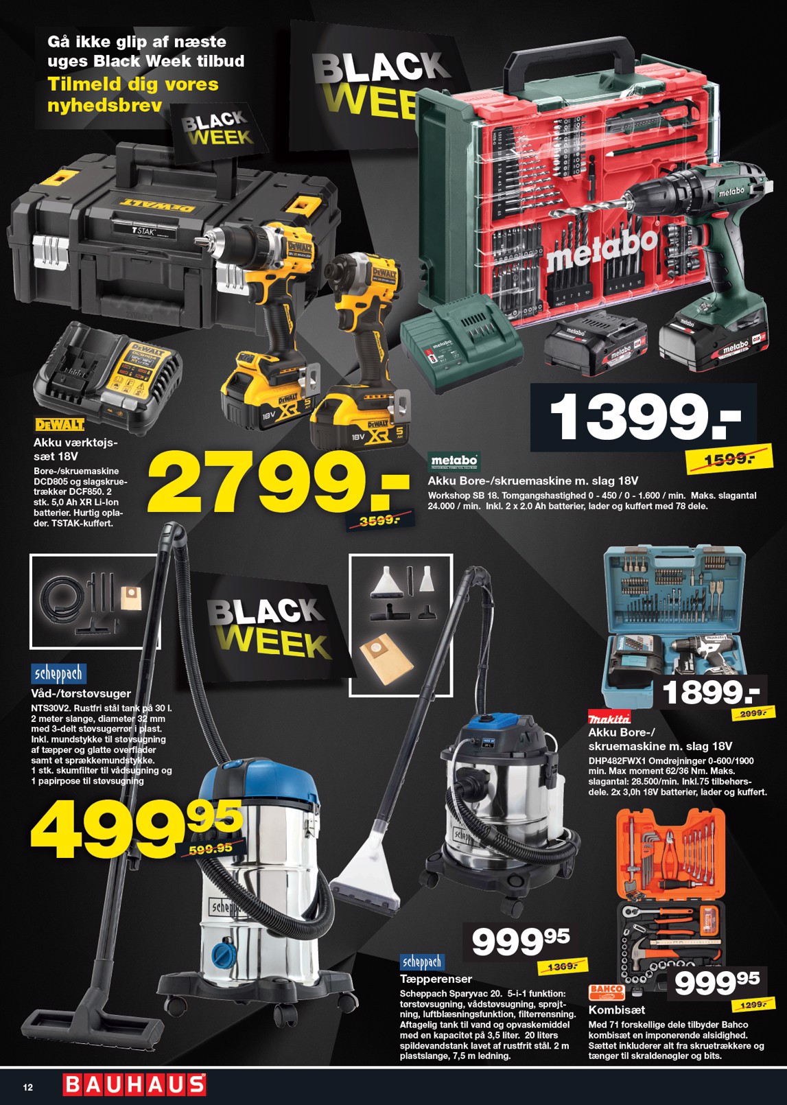 bauhaus - BAUHAUS tilbudsavis gyldig fra 21.11. til 25.11. - page: 12