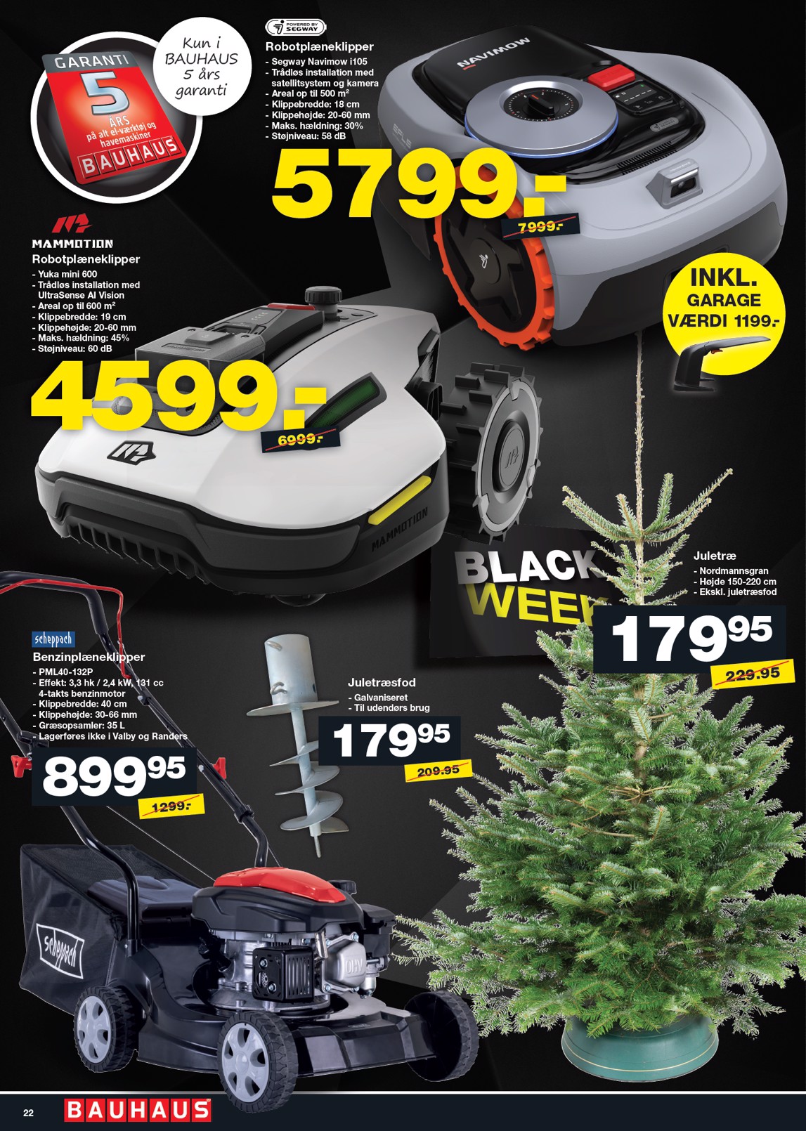 bauhaus - BAUHAUS - Black Week tilbudsavis gyldig fra 26.11. til 30.11. - page: 22