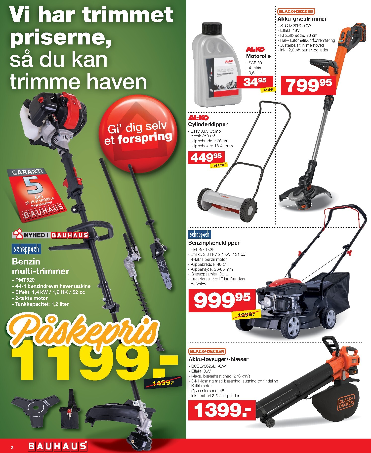 bauhaus - BAUHAUS tilbudsavis gyldig fra 27.03.2026 til 01.04.2026 - page: 2