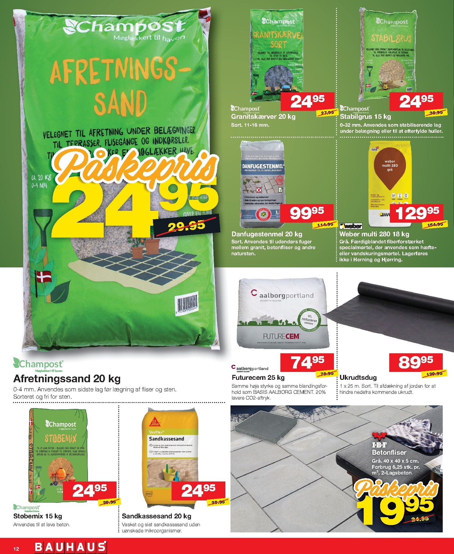 bauhaus - BAUHAUS tilbudsavis gyldig fra 27.03.2026 til 01.04.2026 - page: 12