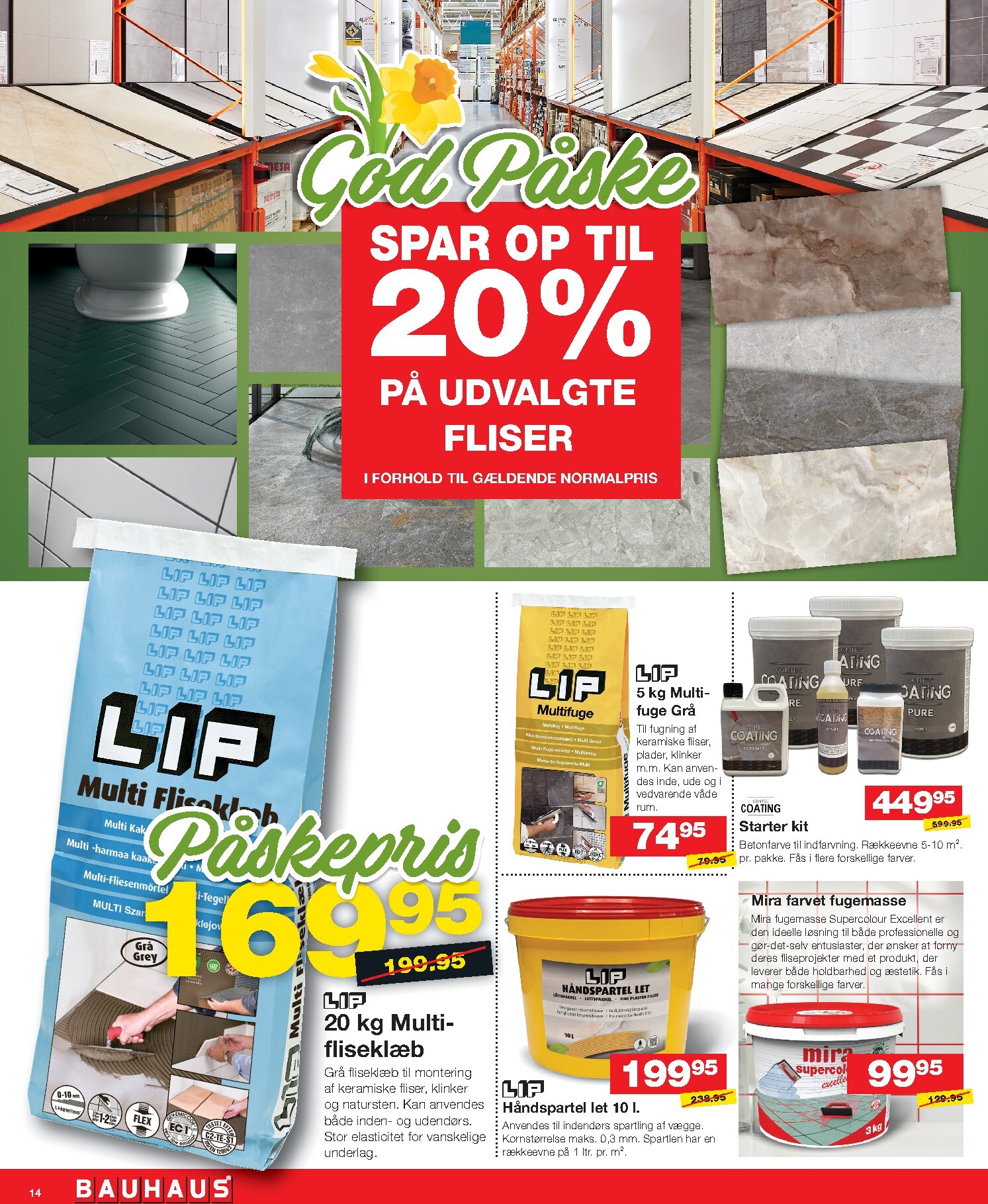 bauhaus - BAUHAUS tilbudsavis gyldig fra 27.03.2026 til 01.04.2026 - page: 14
