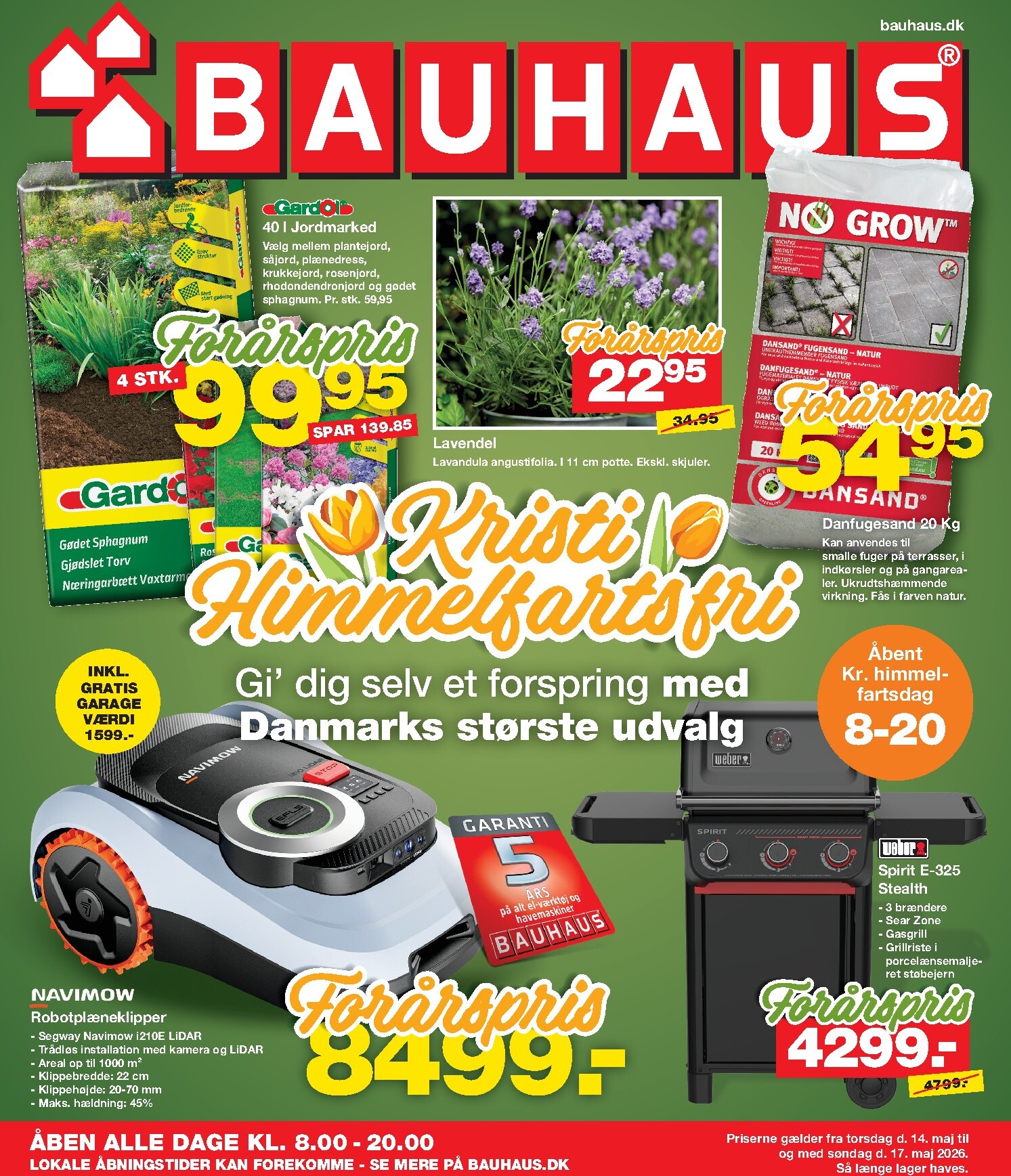 bauhaus - Aktuel BAUHAUS katalog gyldig fra torsdag 14.05.2026 til søndag 17.05.2026