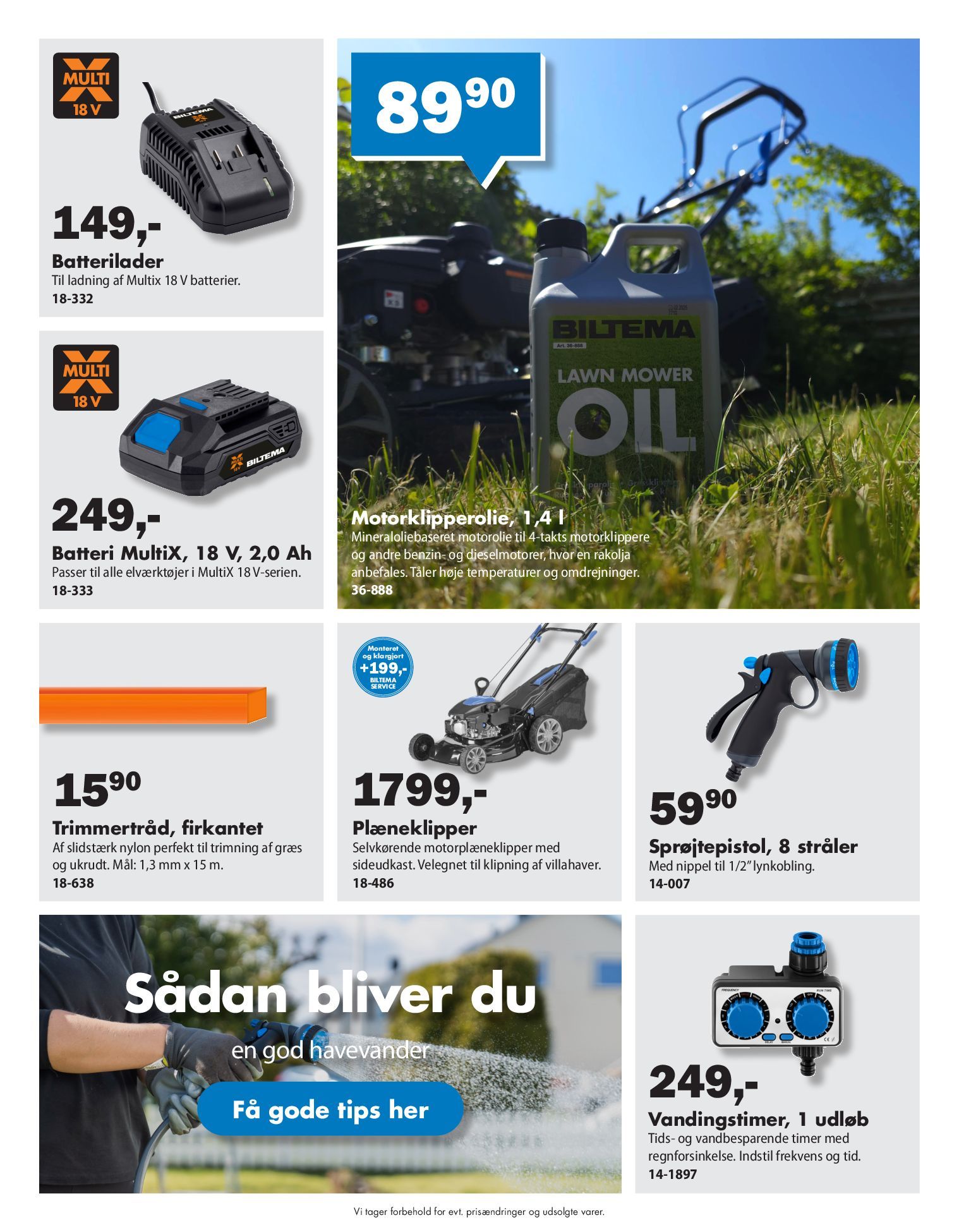 biltema - Biltema - Sommerfavoritter til skarpe priser tilbudsavis gyldig fra 27.05. - 09.06. - page: 3