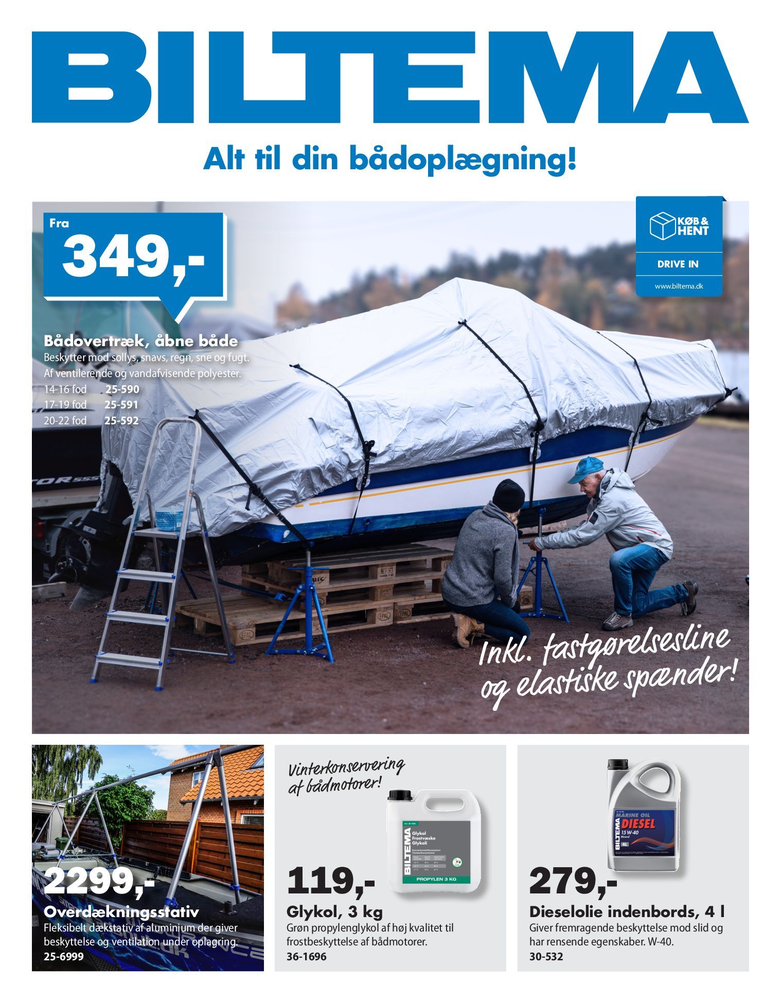 biltema - Biltema - Alt til din bådoplægning tilbudsavis gyldig fra 12.08. til 18.08.