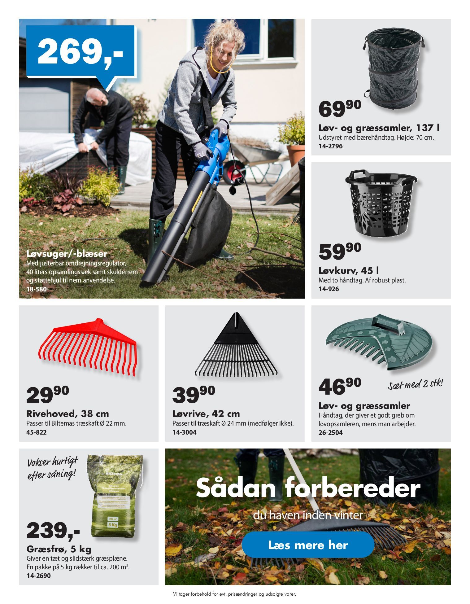 biltema - Biltema - Gør haven klar til efterår og vinter tilbudsavis gyldig fra 16.09. til 29.09. - page: 2