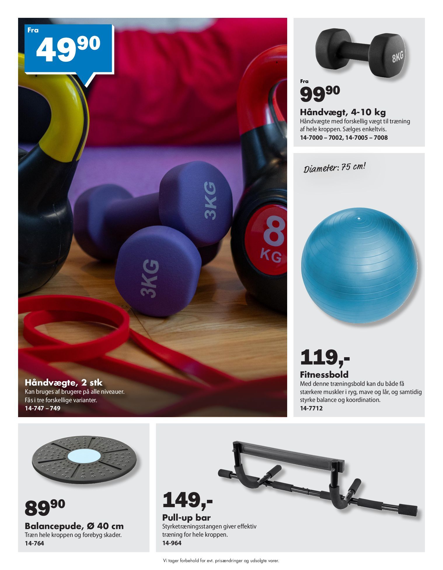 biltema - Biltema - Træning og aktiv livsstil tilbudsavis gyldig fra 06.01. til 19.01. - page: 4