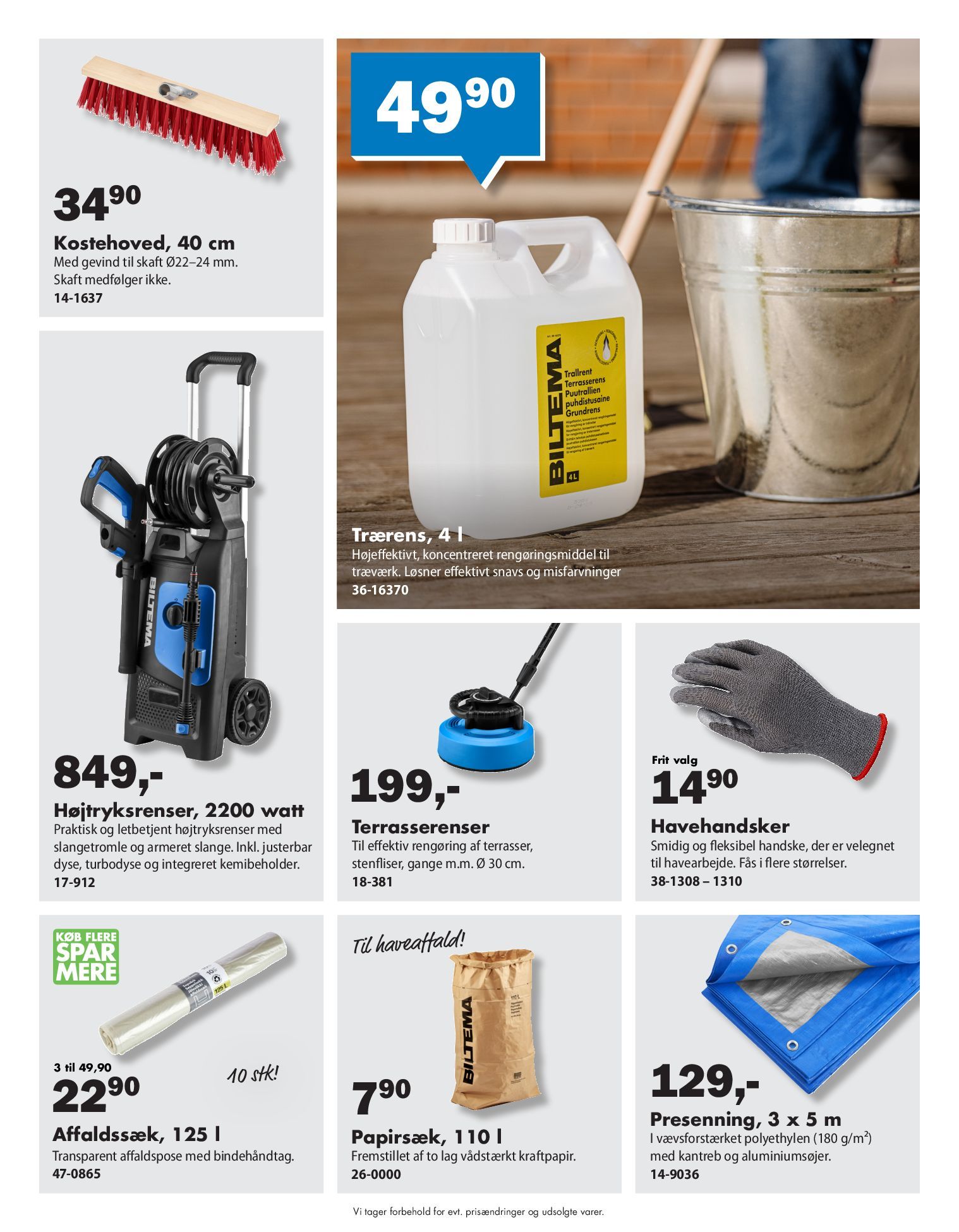 biltema - Biltema - Forårets projekter til stærke priser tilbudsavis gyldig fra 03.03.2026 til 16.03.2026 - page: 8