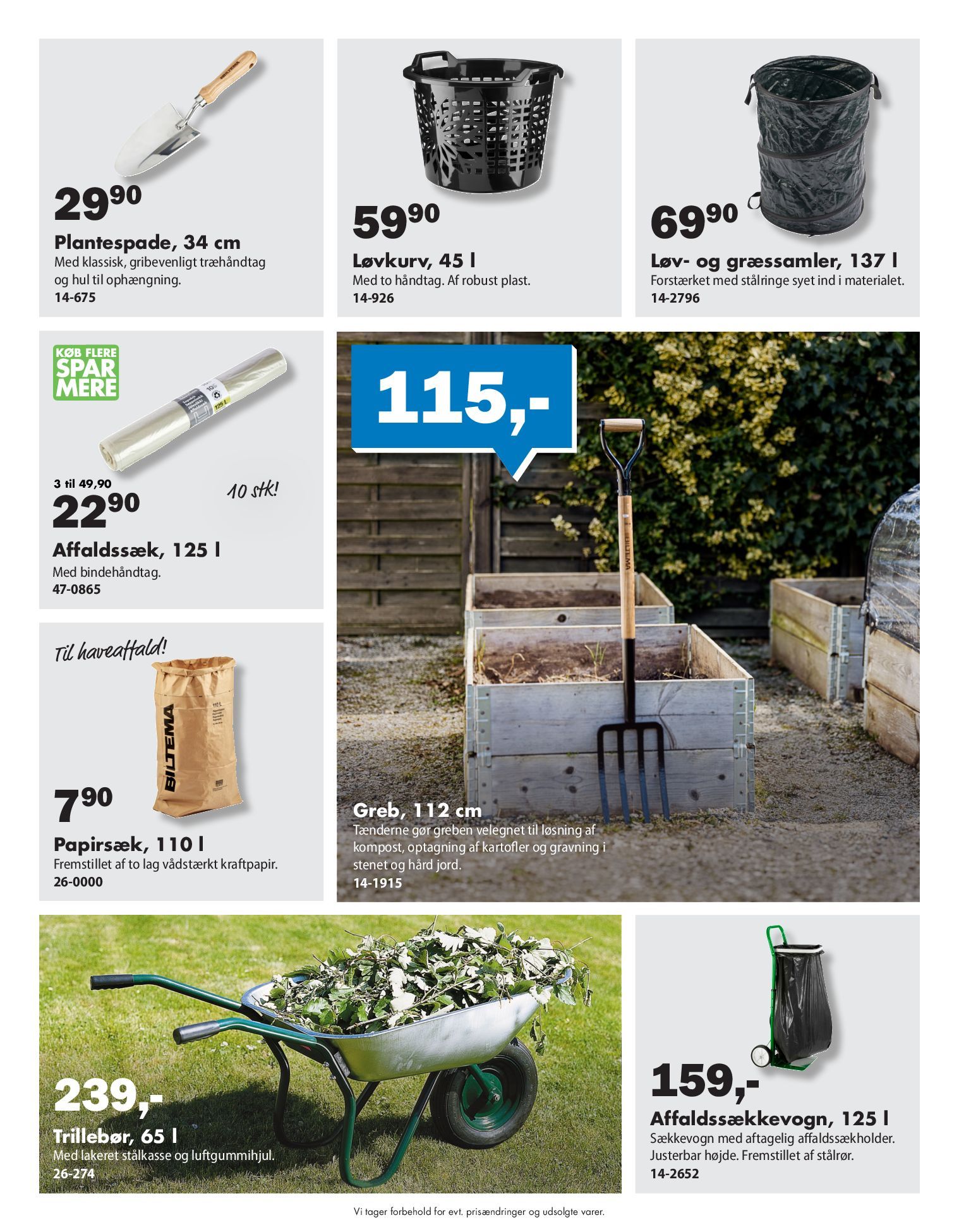 biltema - Biltema - Forår i haven – faste lave priser tilbudsavis gyldig fra 10.03.2026 til 23.03.2026 - page: 3