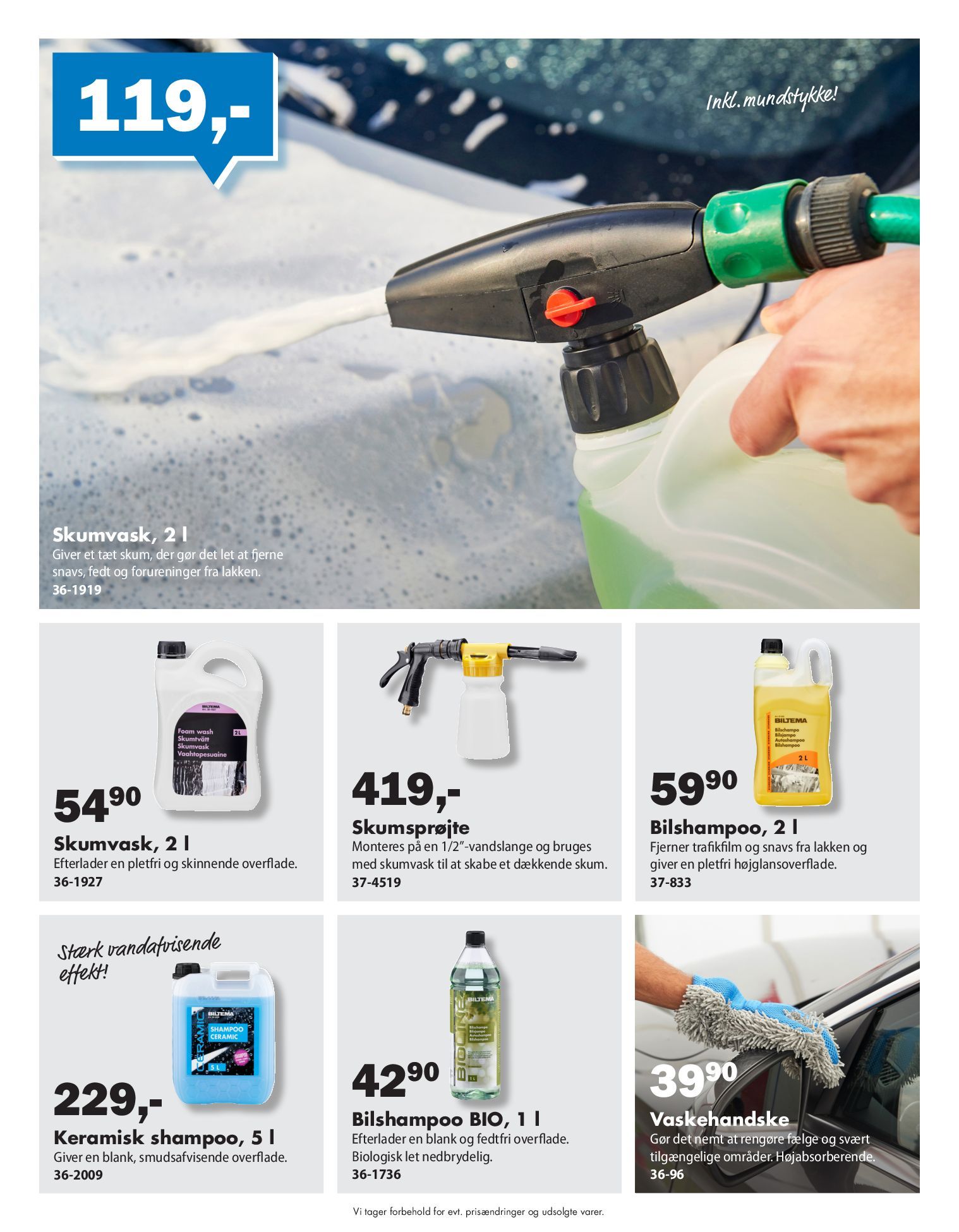 biltema - Biltema - Forårsklar bil - vask, polering og hjulskift! tilbudsavis gyldig fra 17.03.2026 til 30.03.2026 - page: 2