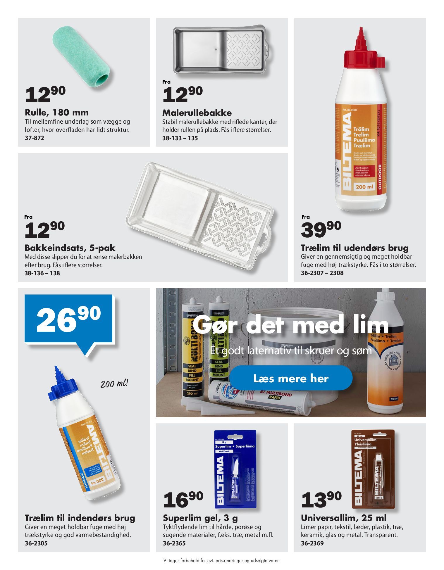 biltema - Biltema - Alt til dit næste byggeprojekt tilbudsavis gyldig fra 17.03.2026 til 30.03.2026 - page: 20