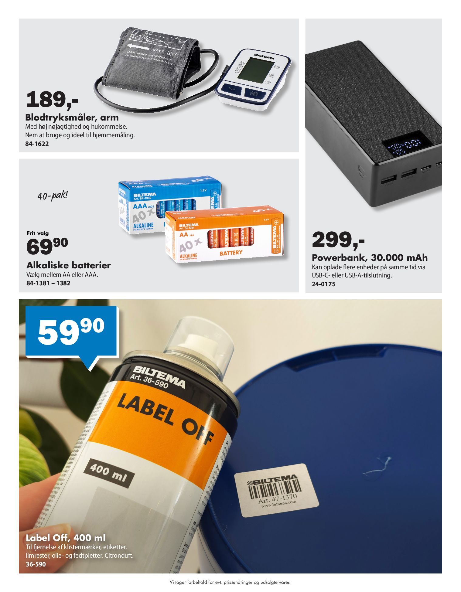 biltema - Biltema tilbudsavis gyldig fra 01.04.2026 til 14.04.2026 - page: 16