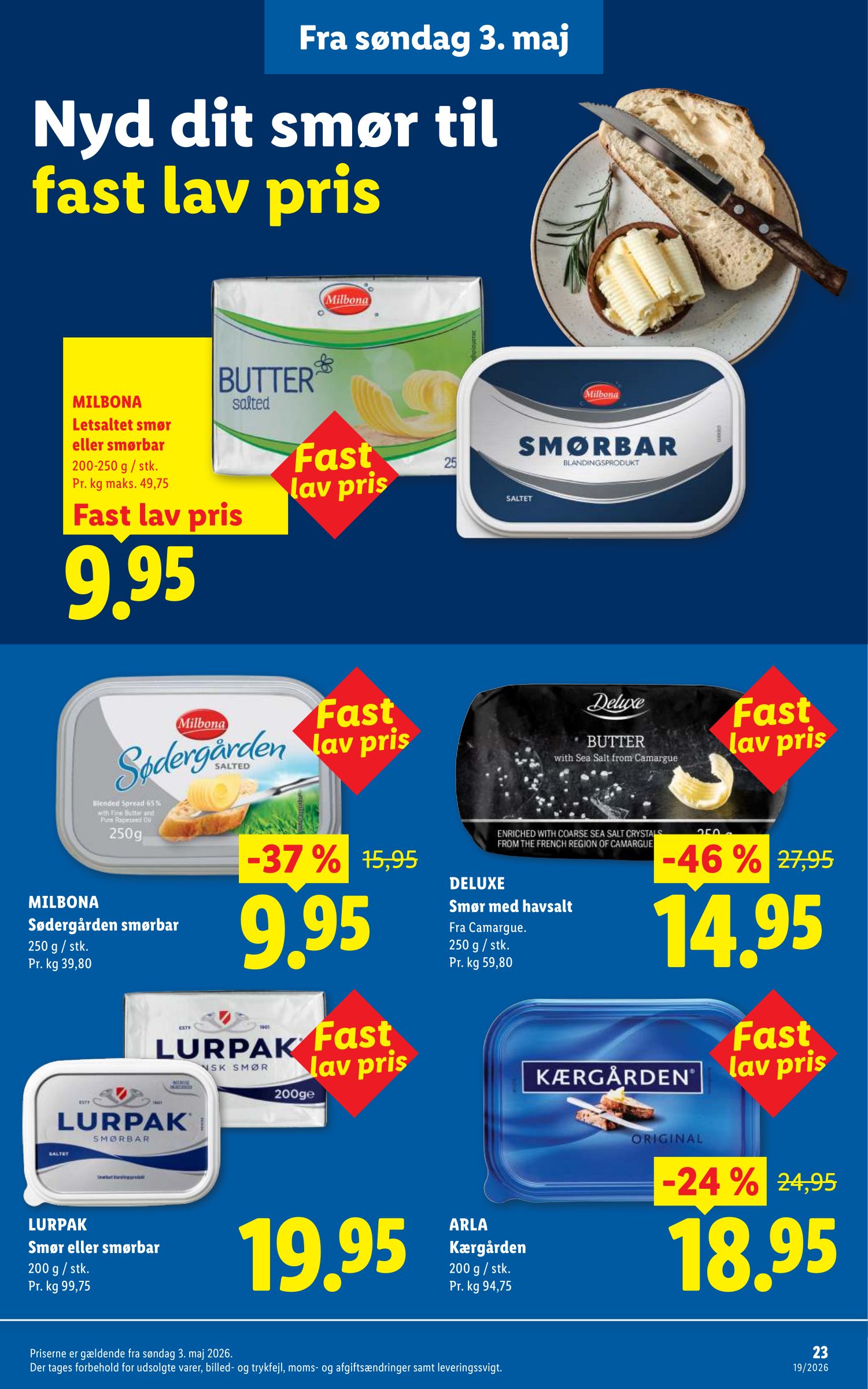 lidl - Aktuel Lidl - Nyd hver dag til fast lav pris tilbudsavis fra søndag, 03.05.2026 til mandag, 31.08.2026 - page: 23
