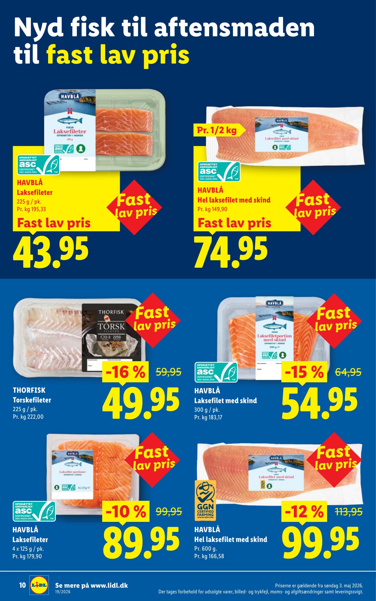 lidl - Aktuel Lidl - Nyd hver dag til fast lav pris tilbudsavis fra søndag, 03.05.2026 til mandag, 31.08.2026 - page: 10
