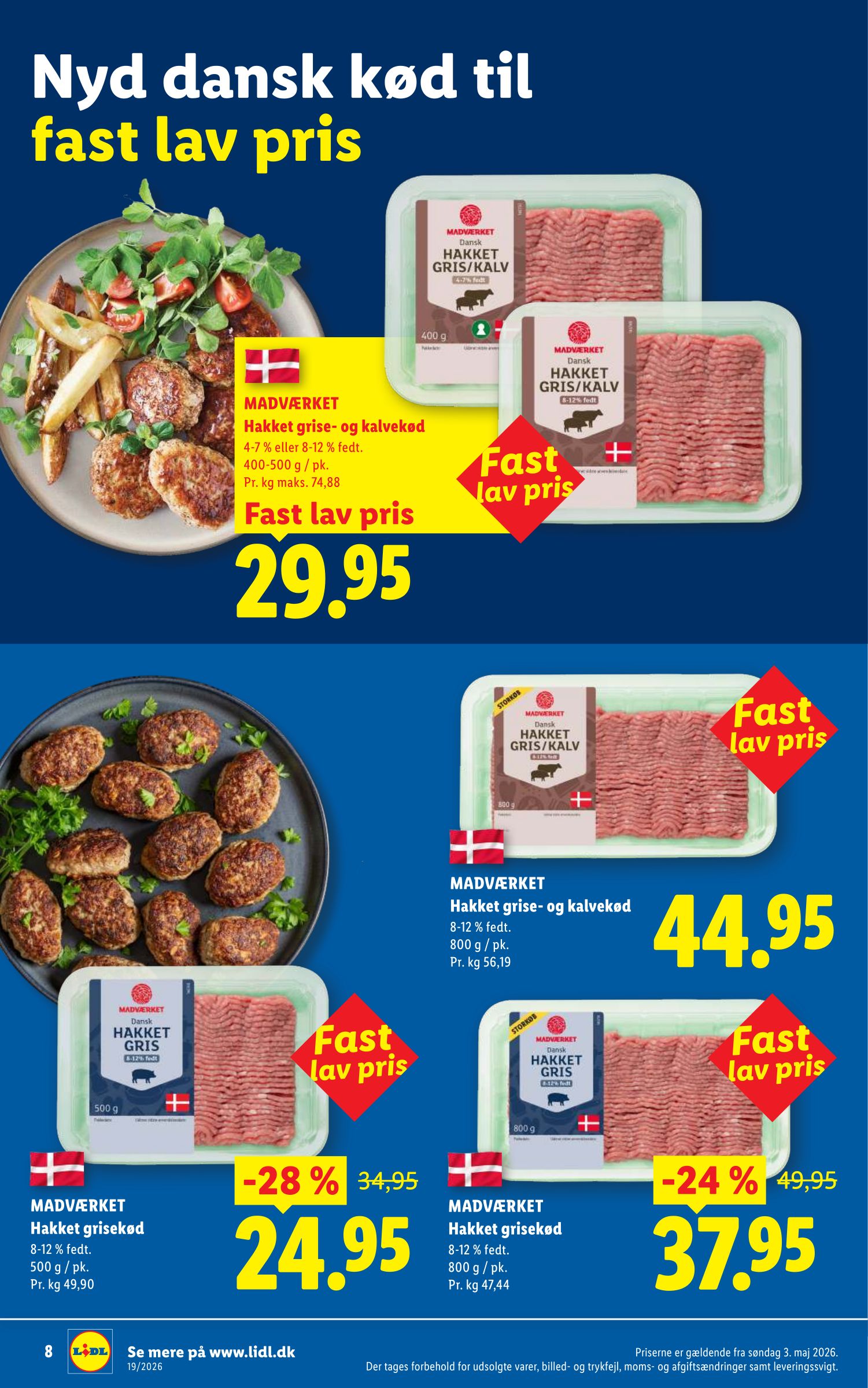 lidl - Aktuel Lidl - Nyd hver dag til fast lav pris tilbudsavis fra søndag, 03.05.2026 til mandag, 31.08.2026 - page: 8