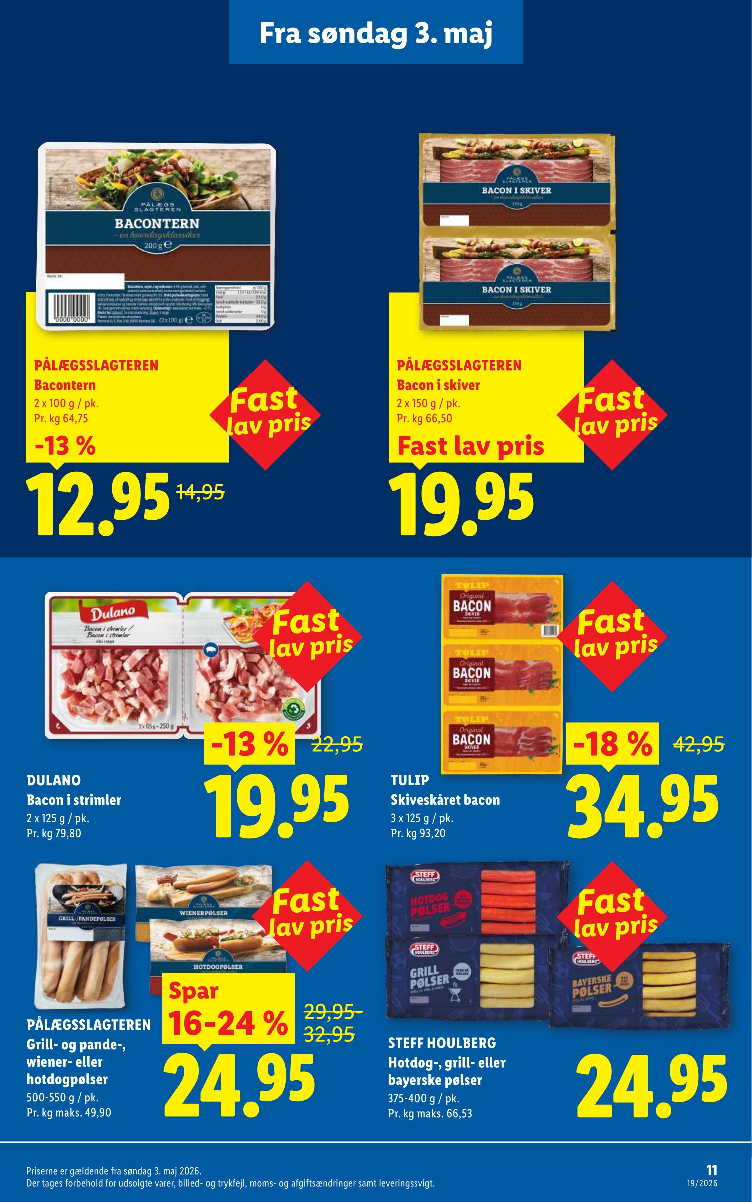 lidl - Aktuel Lidl - Nyd hver dag til fast lav pris tilbudsavis fra søndag, 03.05.2026 til mandag, 31.08.2026 - page: 11