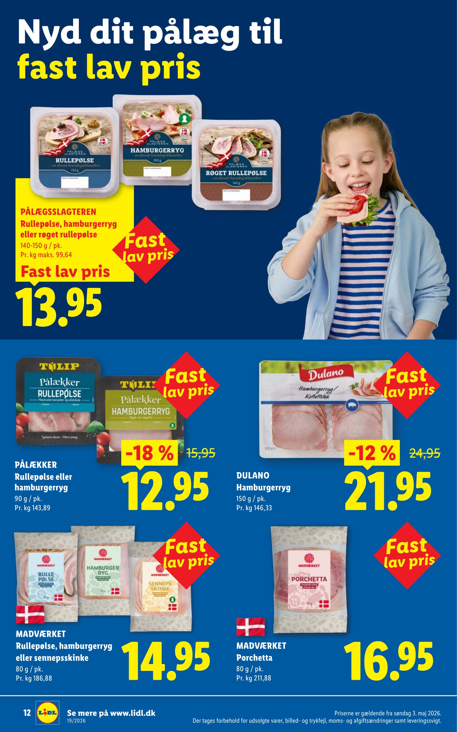lidl - Aktuel Lidl - Nyd hver dag til fast lav pris tilbudsavis fra søndag, 03.05.2026 til mandag, 31.08.2026 - page: 12