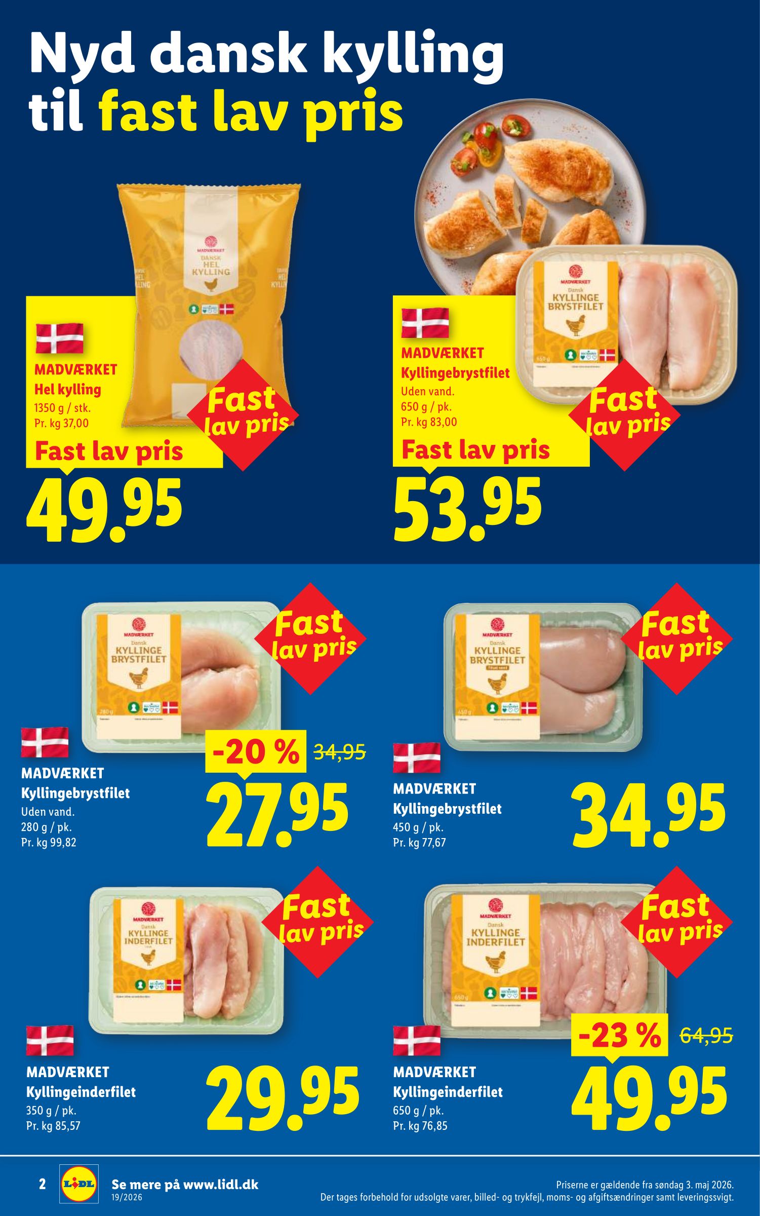 lidl - Aktuel Lidl - Nyd hver dag til fast lav pris tilbudsavis fra søndag, 03.05.2026 til mandag, 31.08.2026 - page: 2