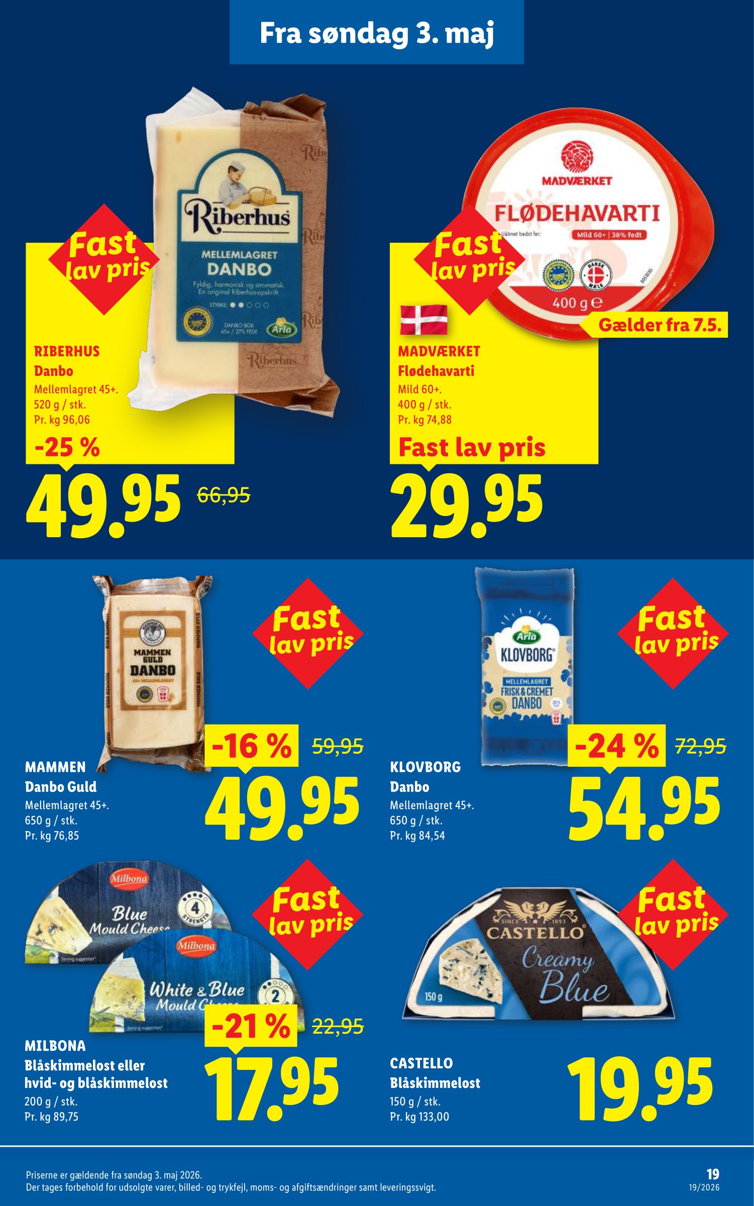 lidl - Aktuel Lidl - Nyd hver dag til fast lav pris tilbudsavis fra søndag, 03.05.2026 til mandag, 31.08.2026 - page: 19