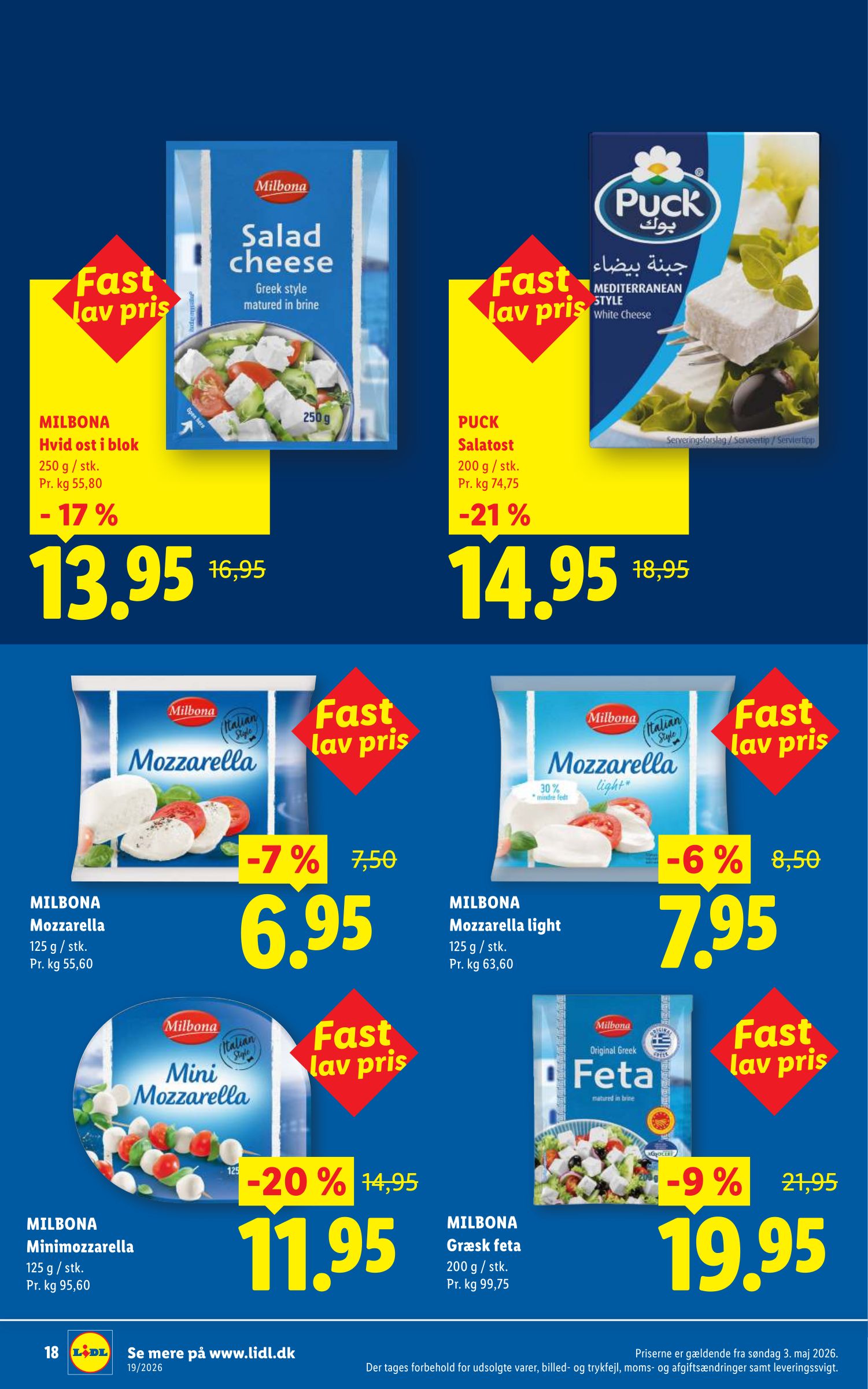 lidl - Aktuel Lidl - Nyd hver dag til fast lav pris tilbudsavis fra søndag, 03.05.2026 til mandag, 31.08.2026 - page: 18