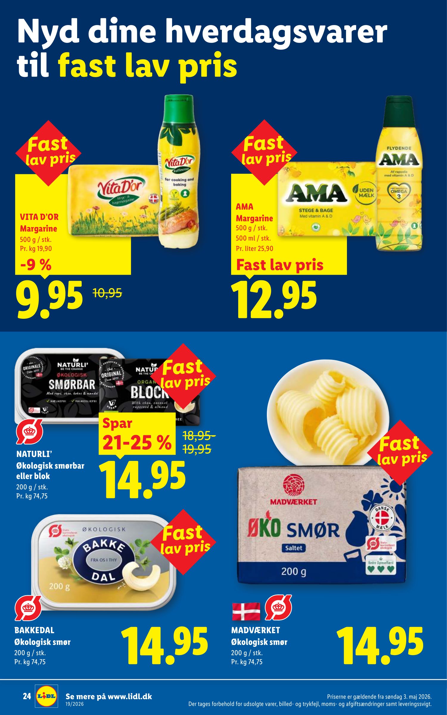 lidl - Aktuel Lidl - Nyd hver dag til fast lav pris tilbudsavis fra søndag, 03.05.2026 til mandag, 31.08.2026 - page: 24
